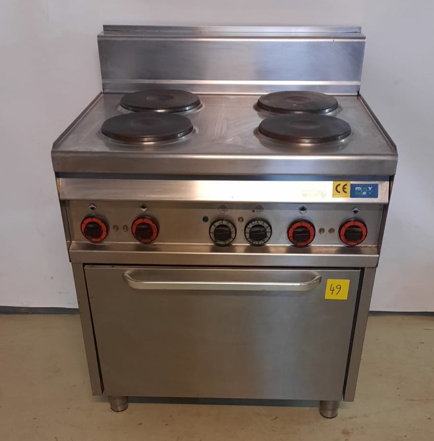 5049. Herd mit 4 Kochplatten