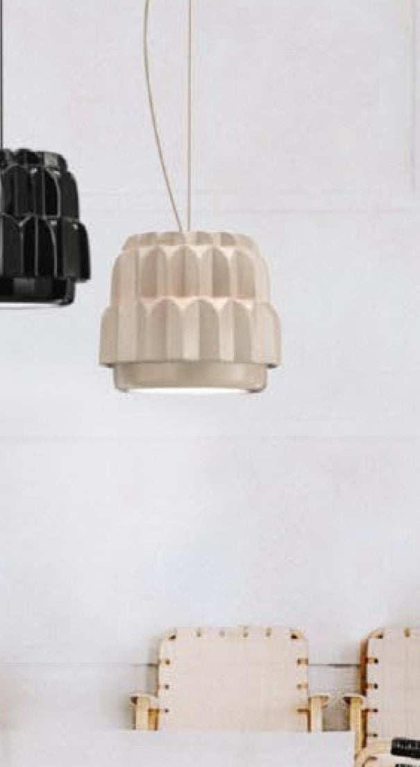 4293 Hängelampe beige Gugelhupf