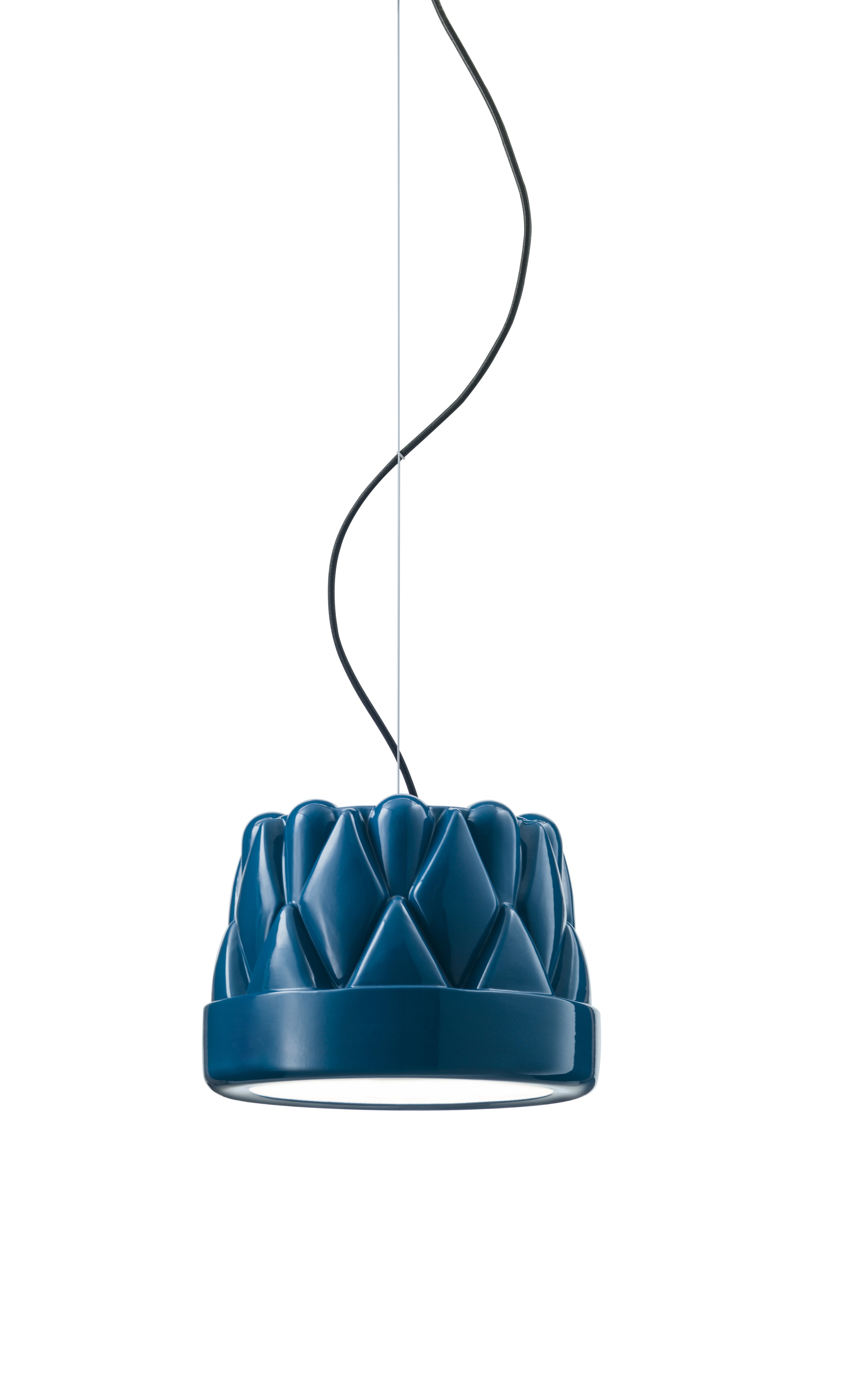 10082 Hängelampe türkis blau Gugelhupf