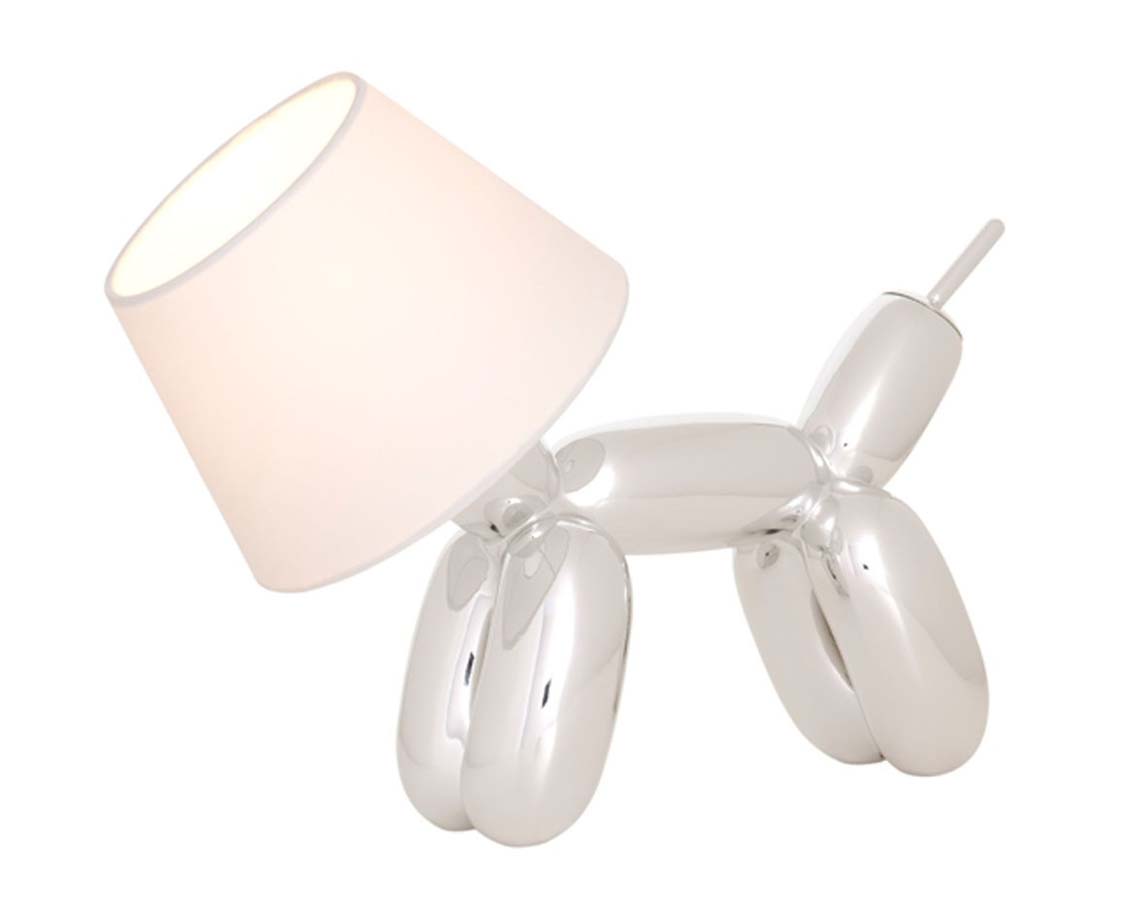 10133 Tischlampe silber