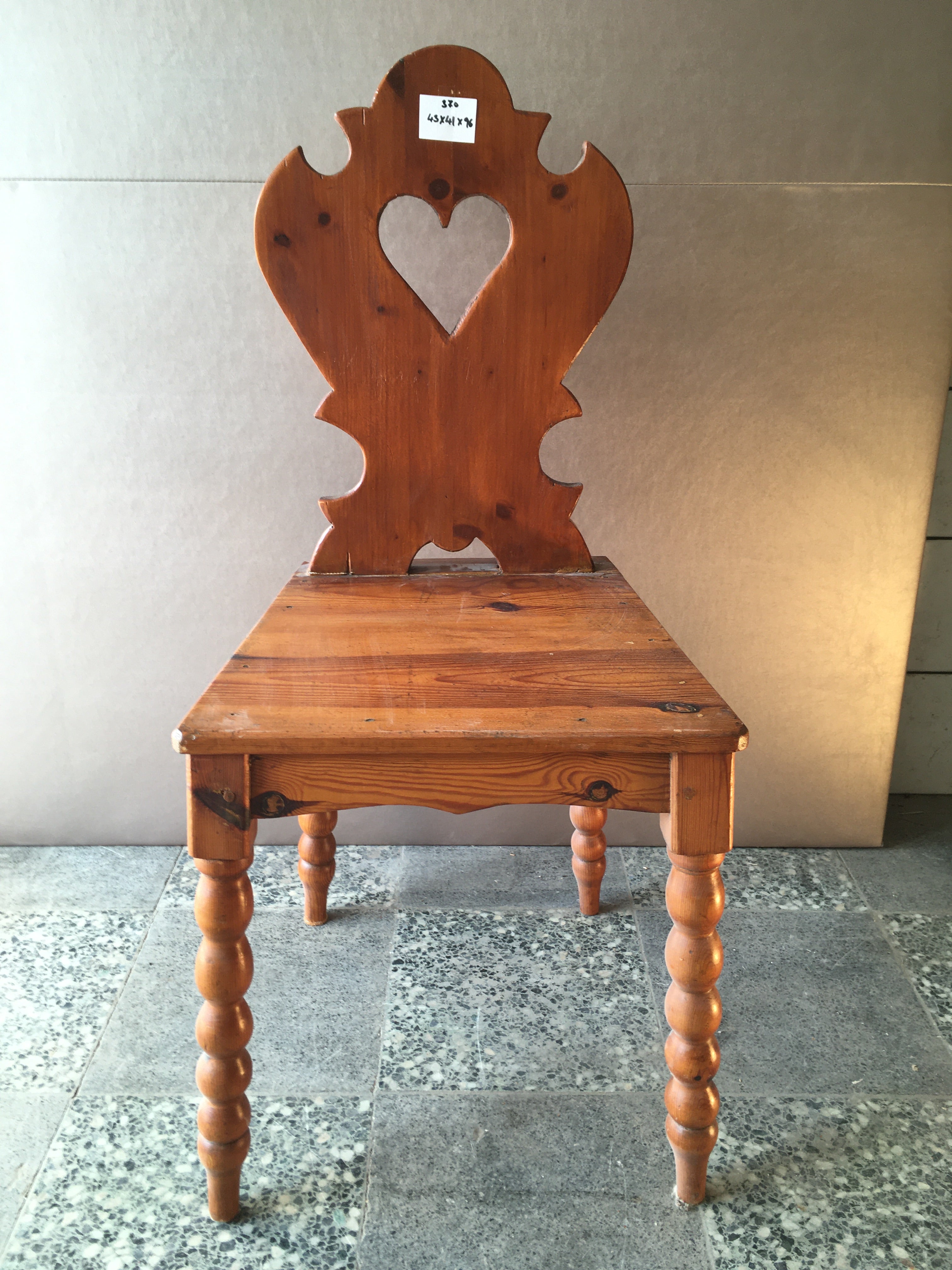 1370. Stuhl - Bauernstuhl