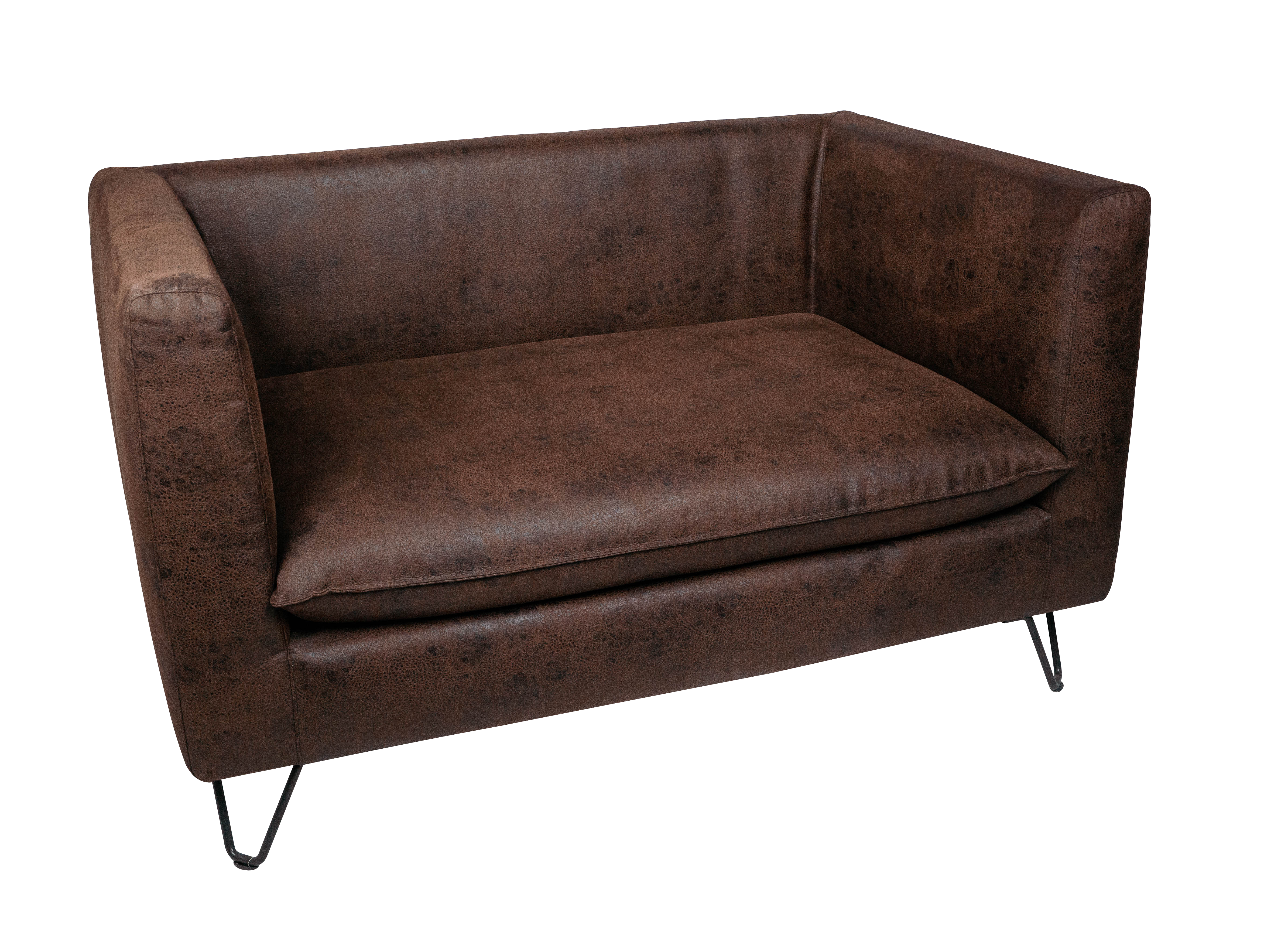 10077 Sitzgarnitur dunkelbraun