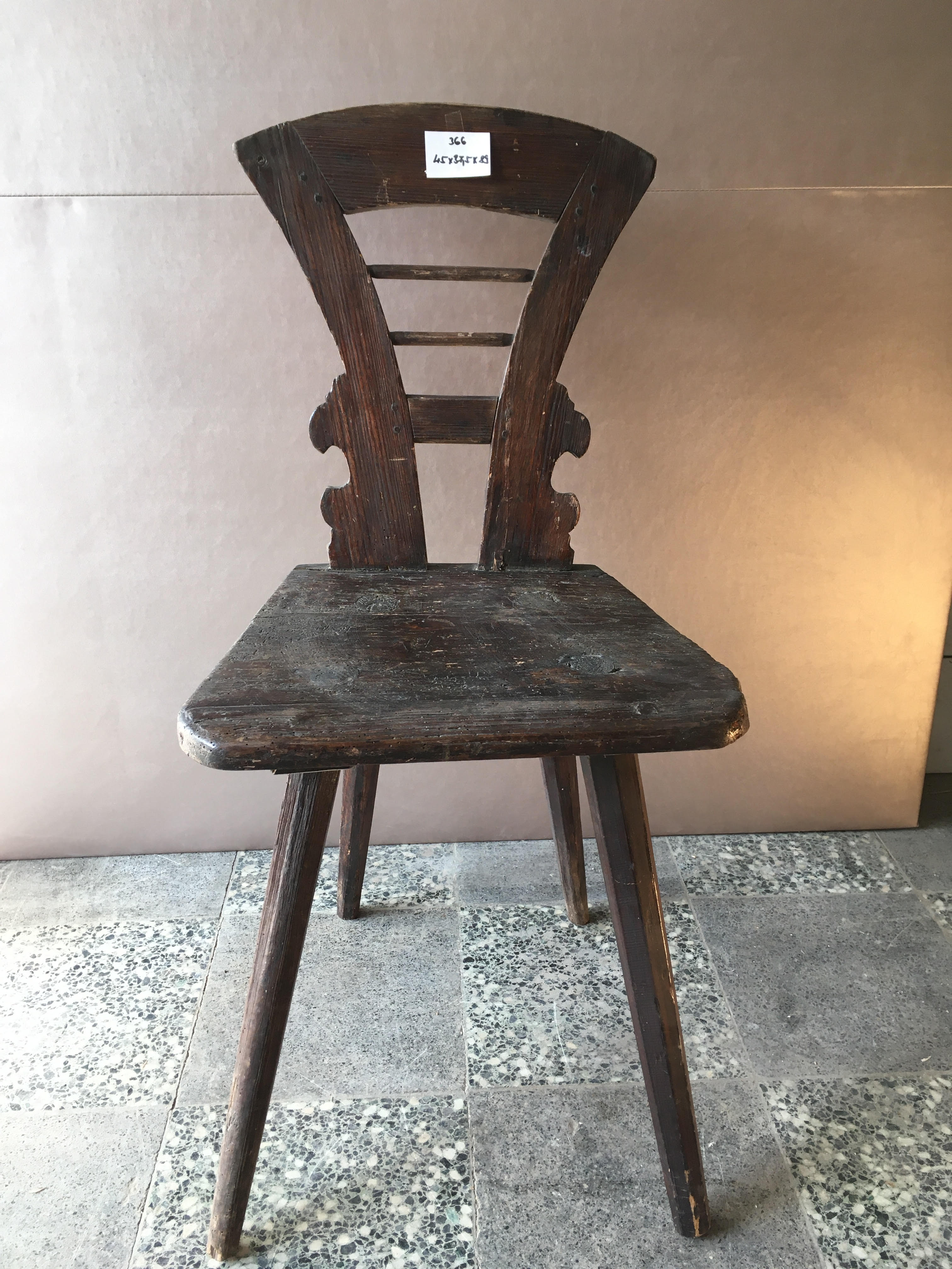 1366. Stuhl - Bauernstuhl