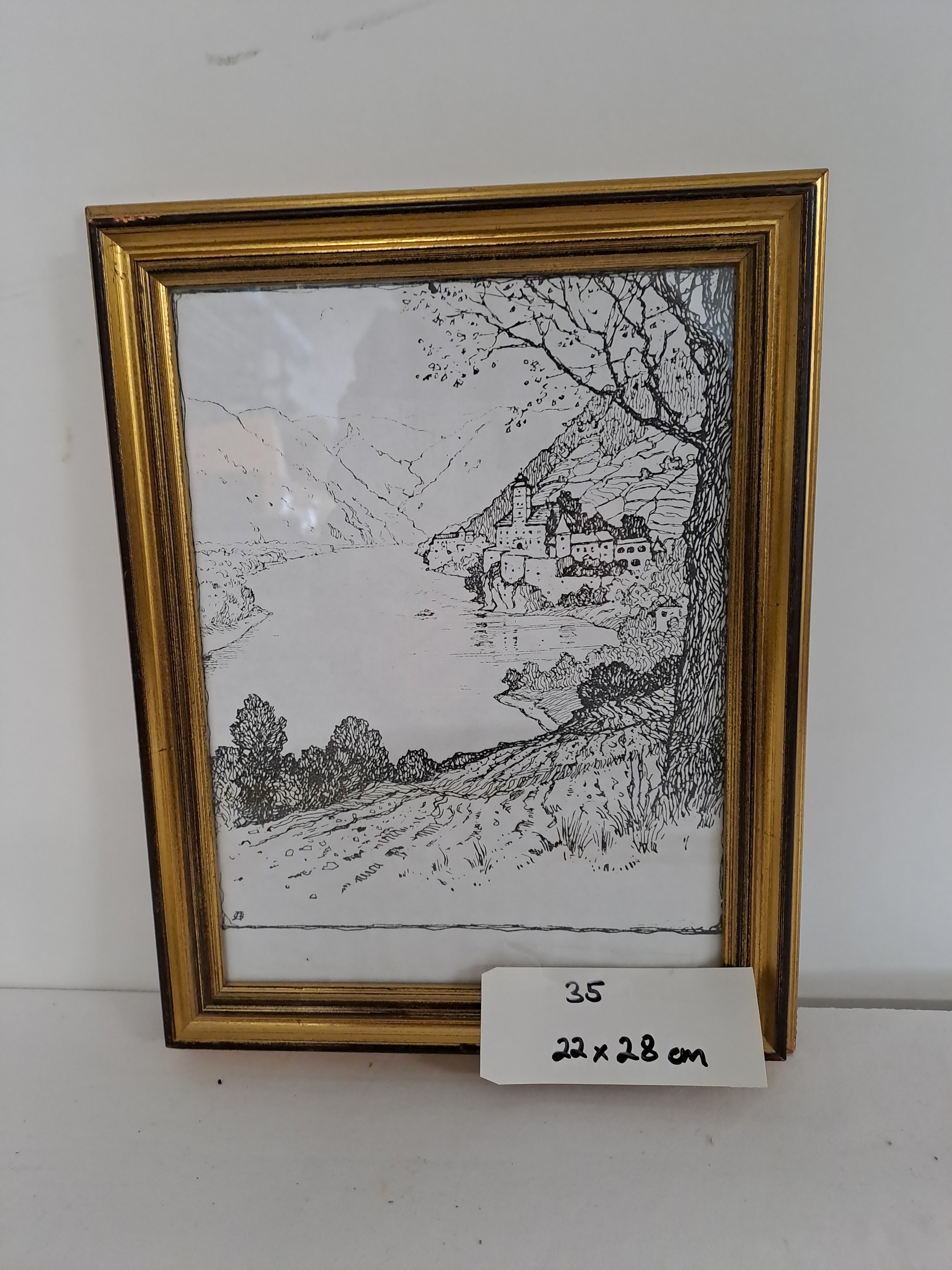 0035. Bild mit Rahmen