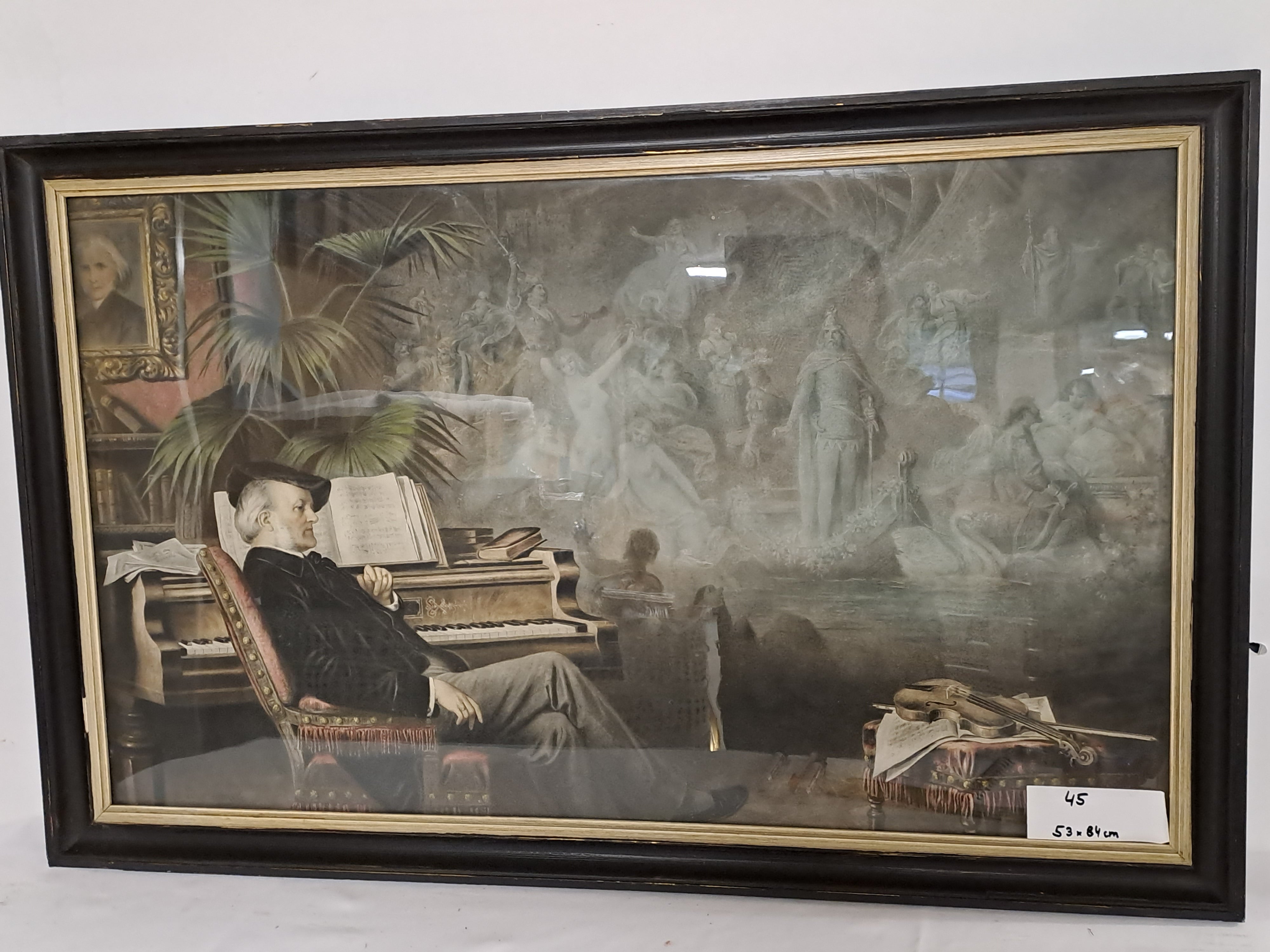 0045. Bild mit Rahmen