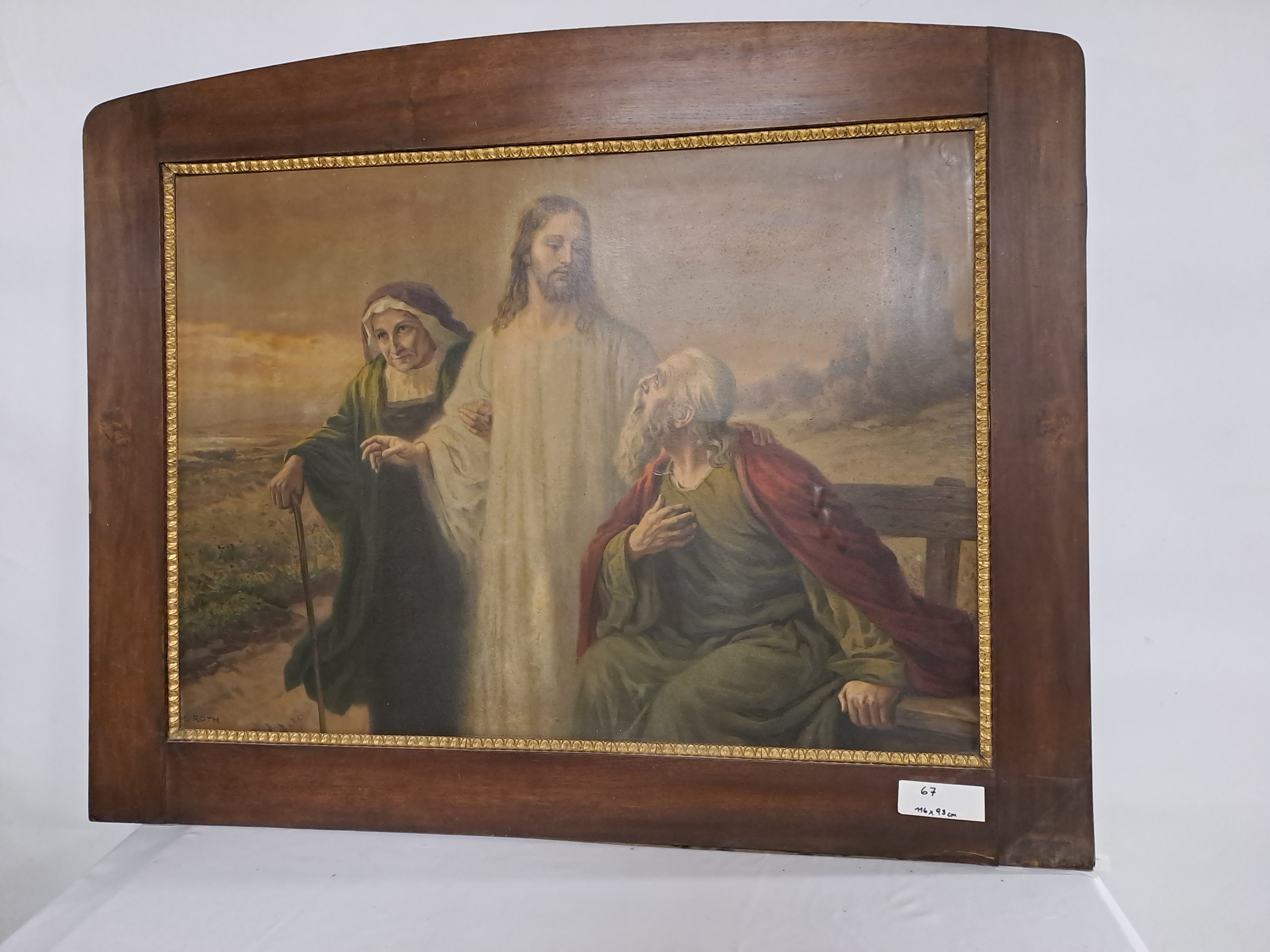 0067. Bild mit Rahmen