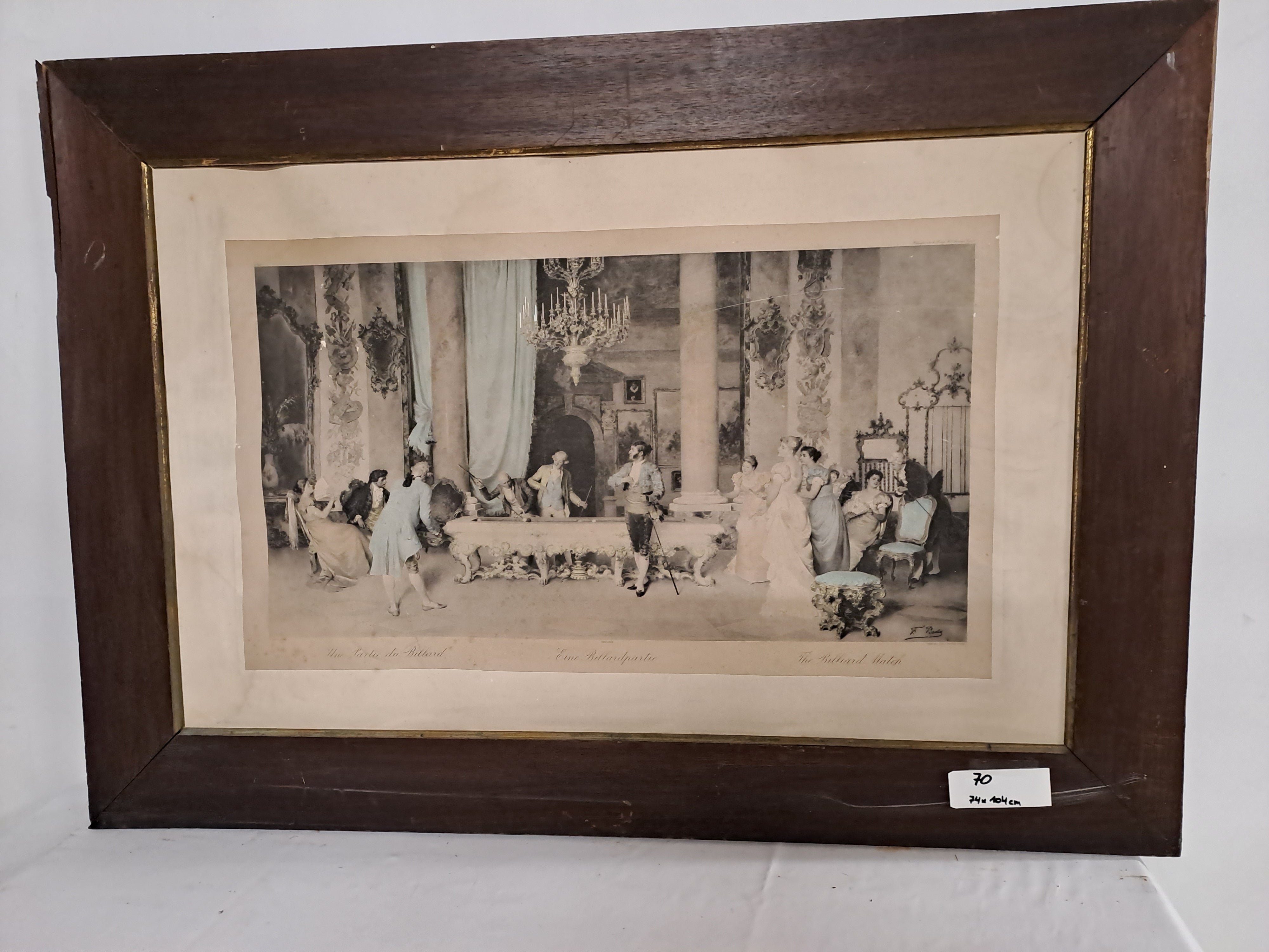 0070. Bild mit Rahmen