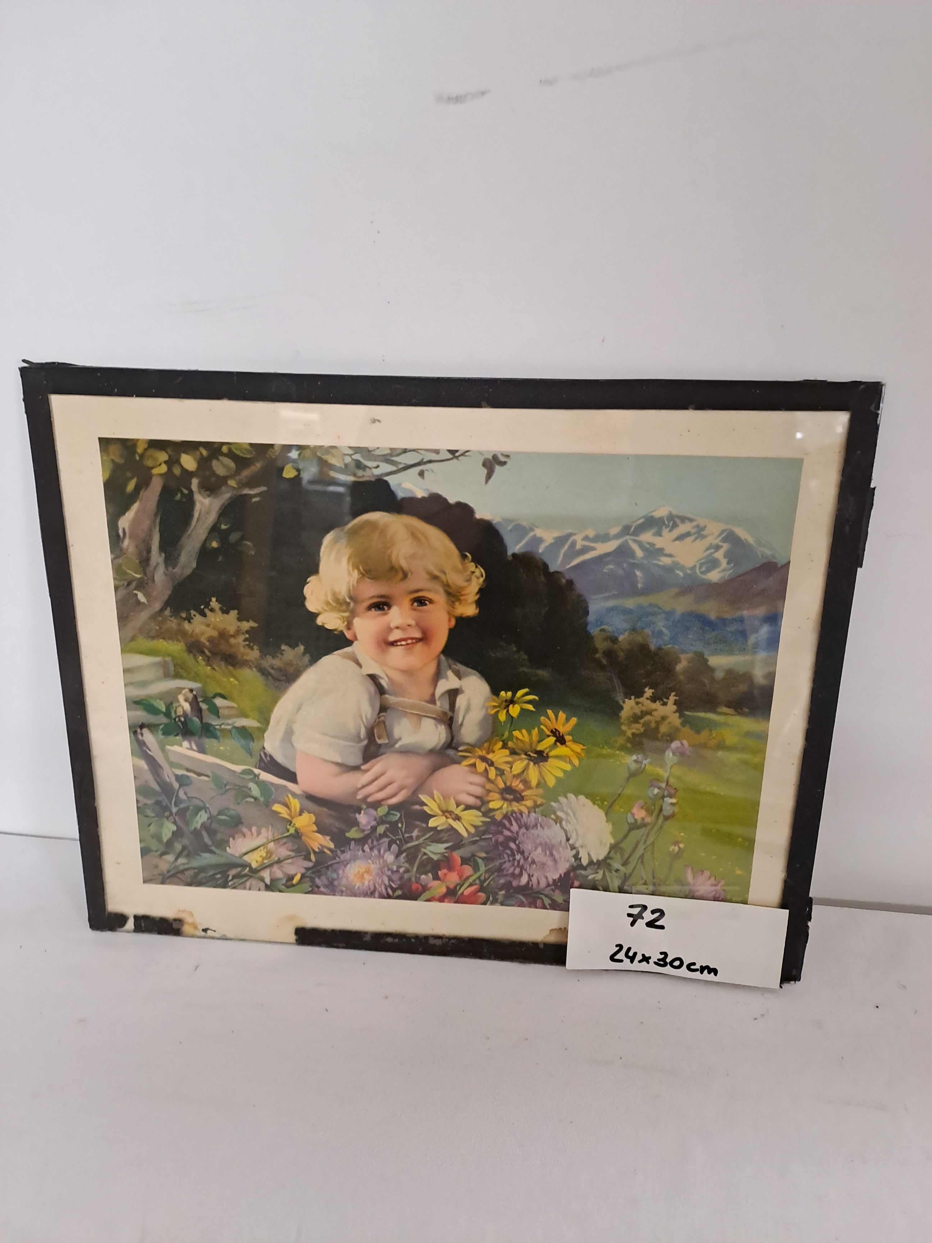 0072. Bild mit Rahmen