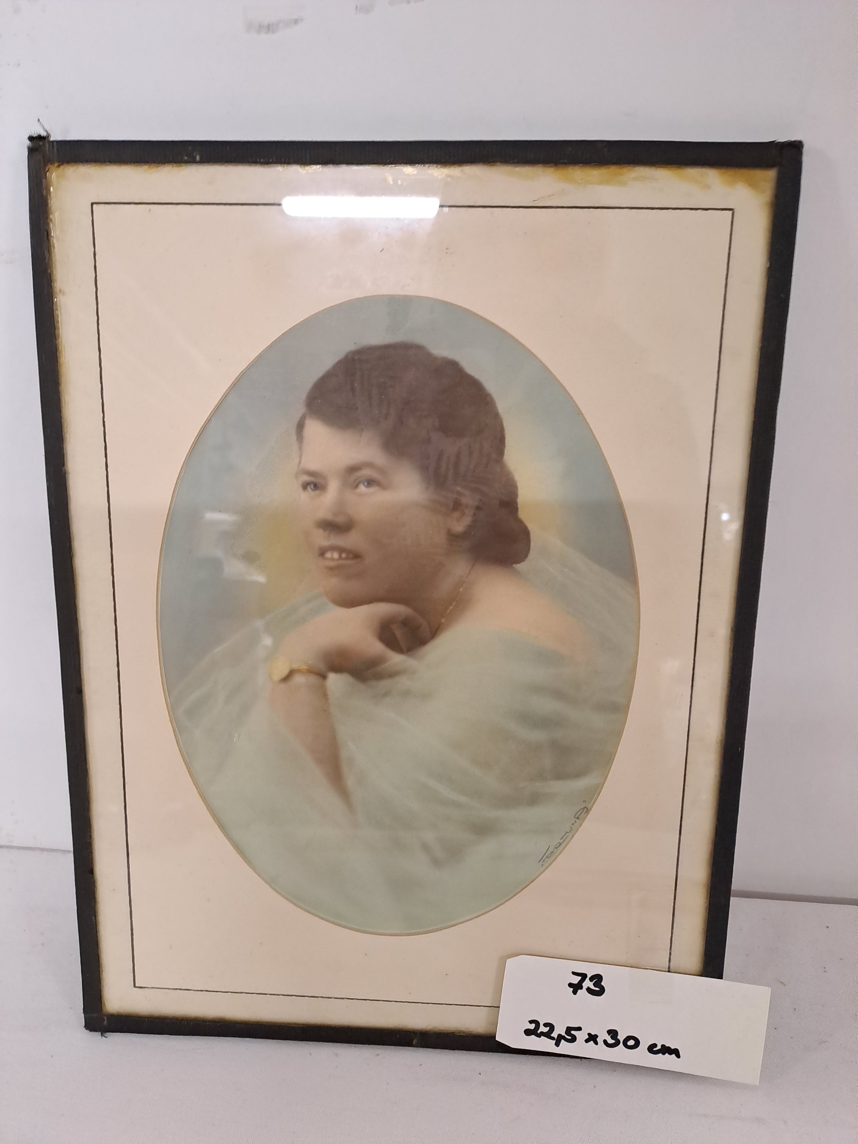 0073. Bild mit Rahmen