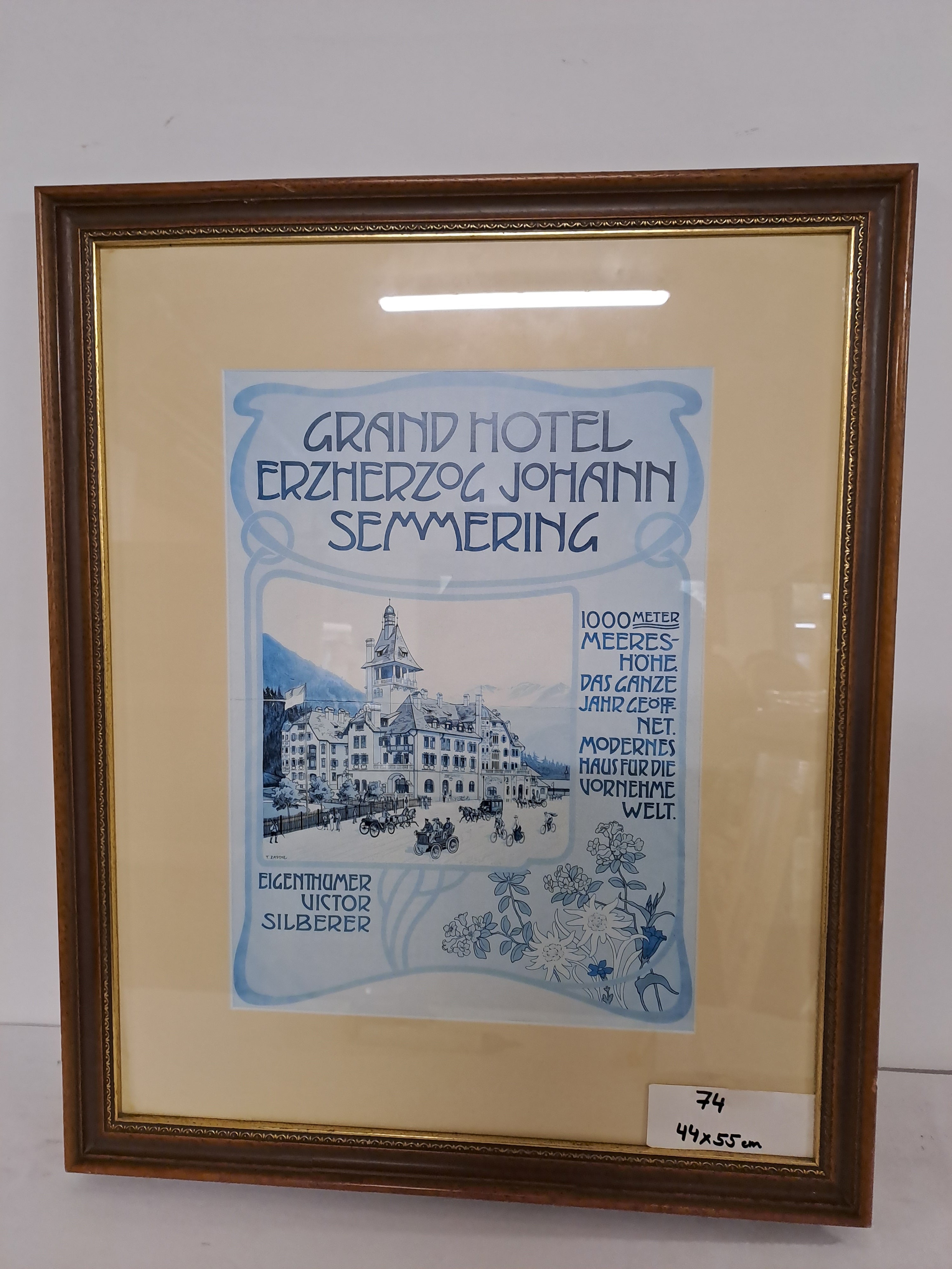 0074. Bild mit Rahmen