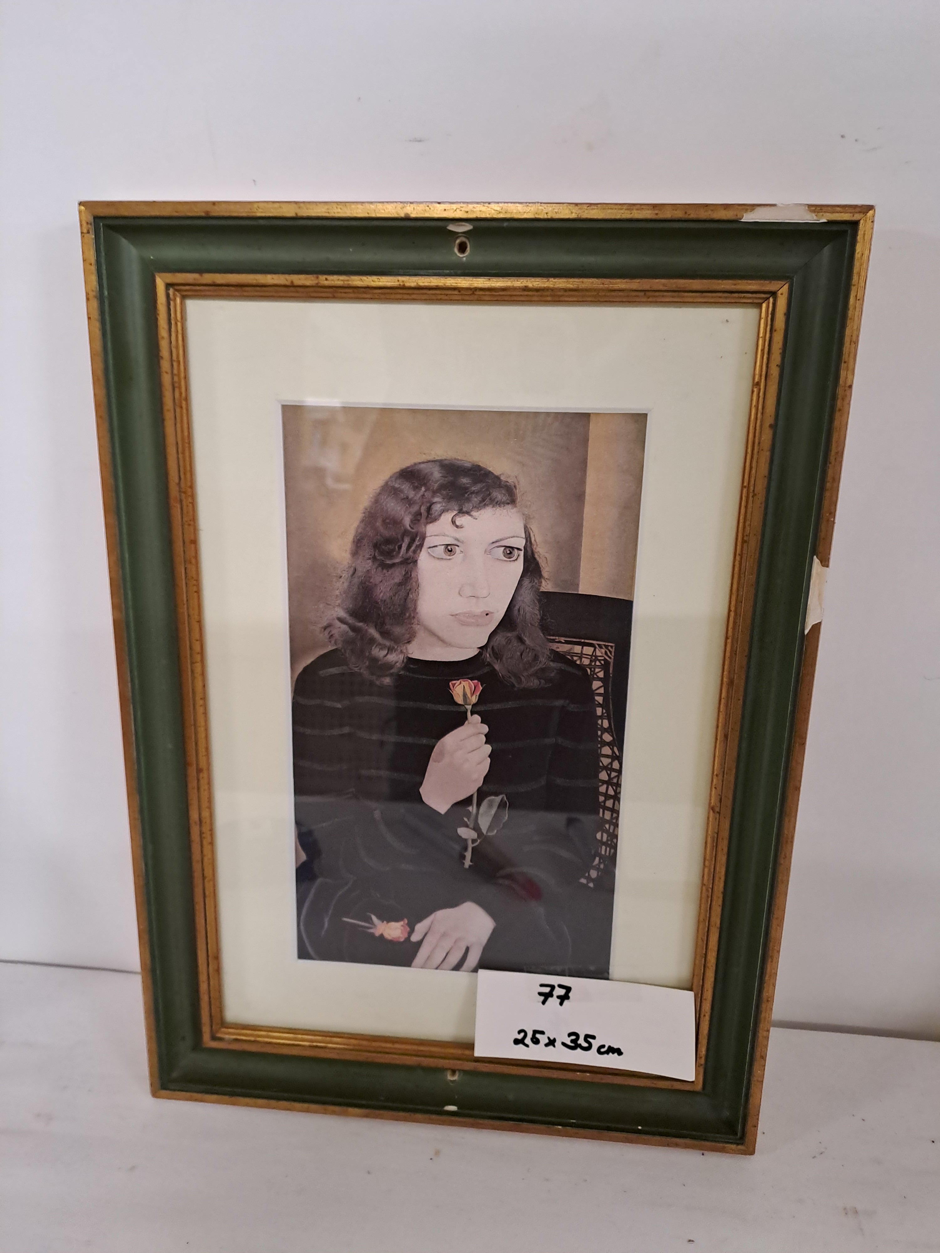 0077. Bild mit Rahmen