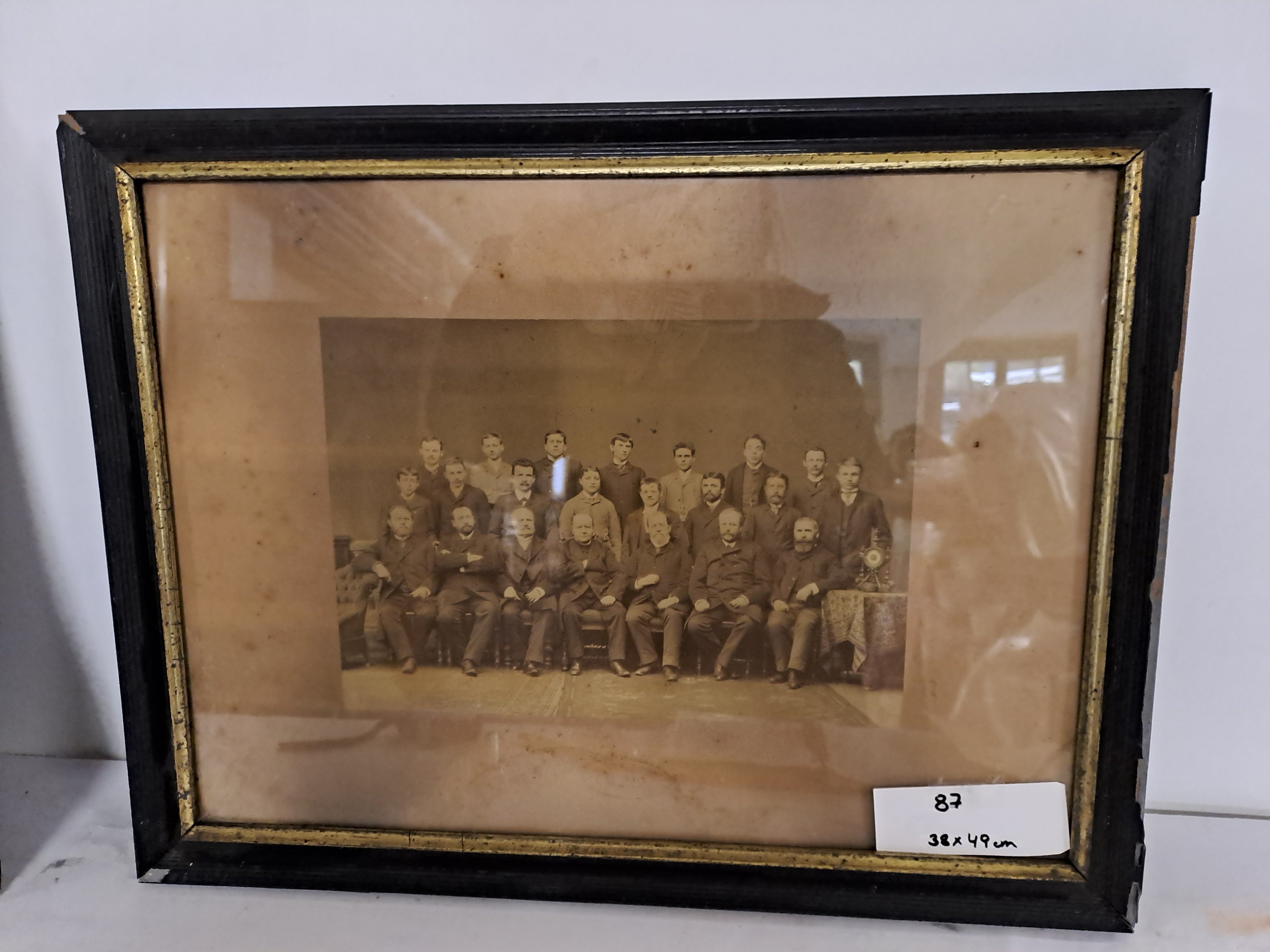 0087. Bild mit Rahmen