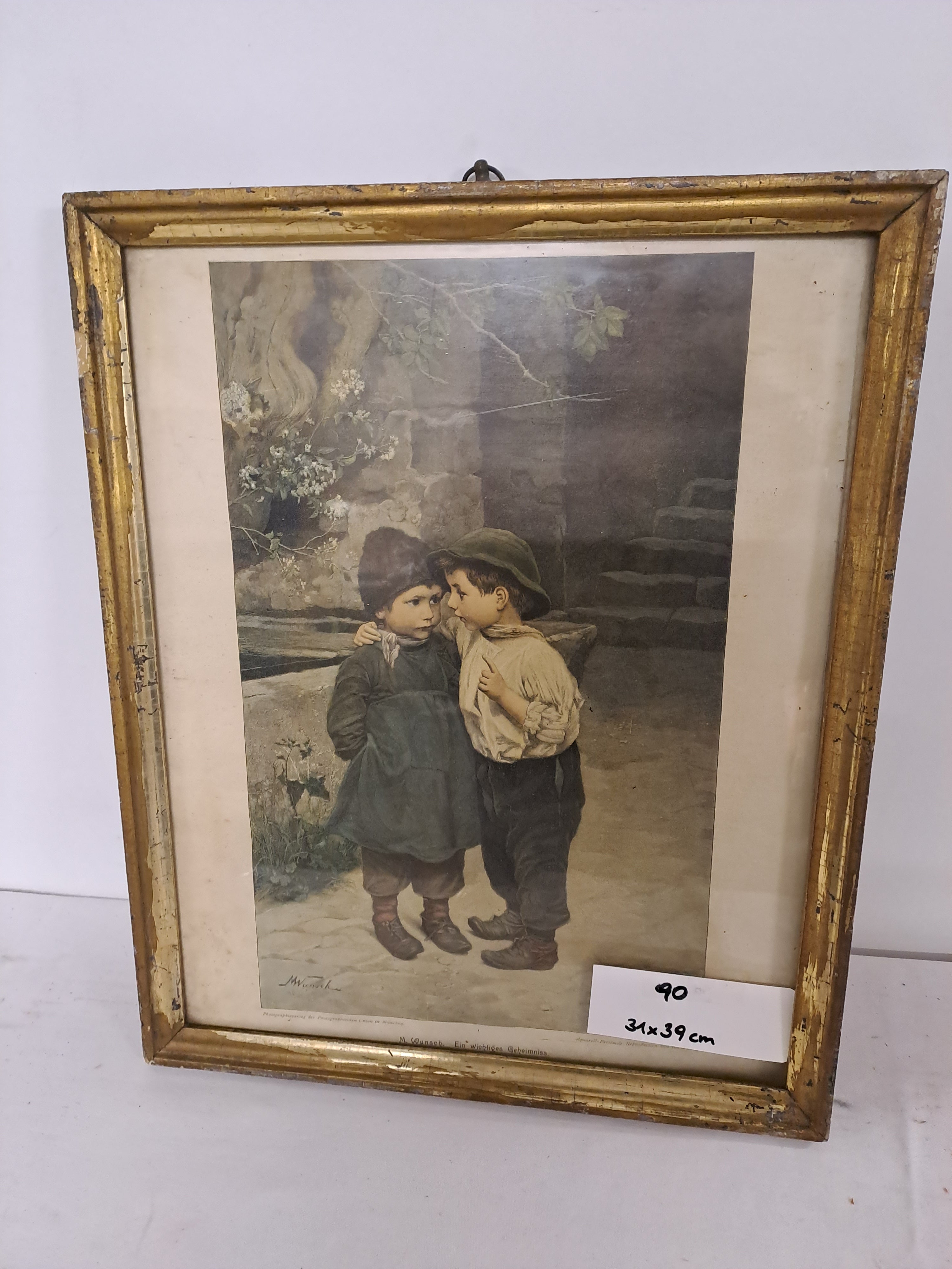 0090. Bild mit Rahmen