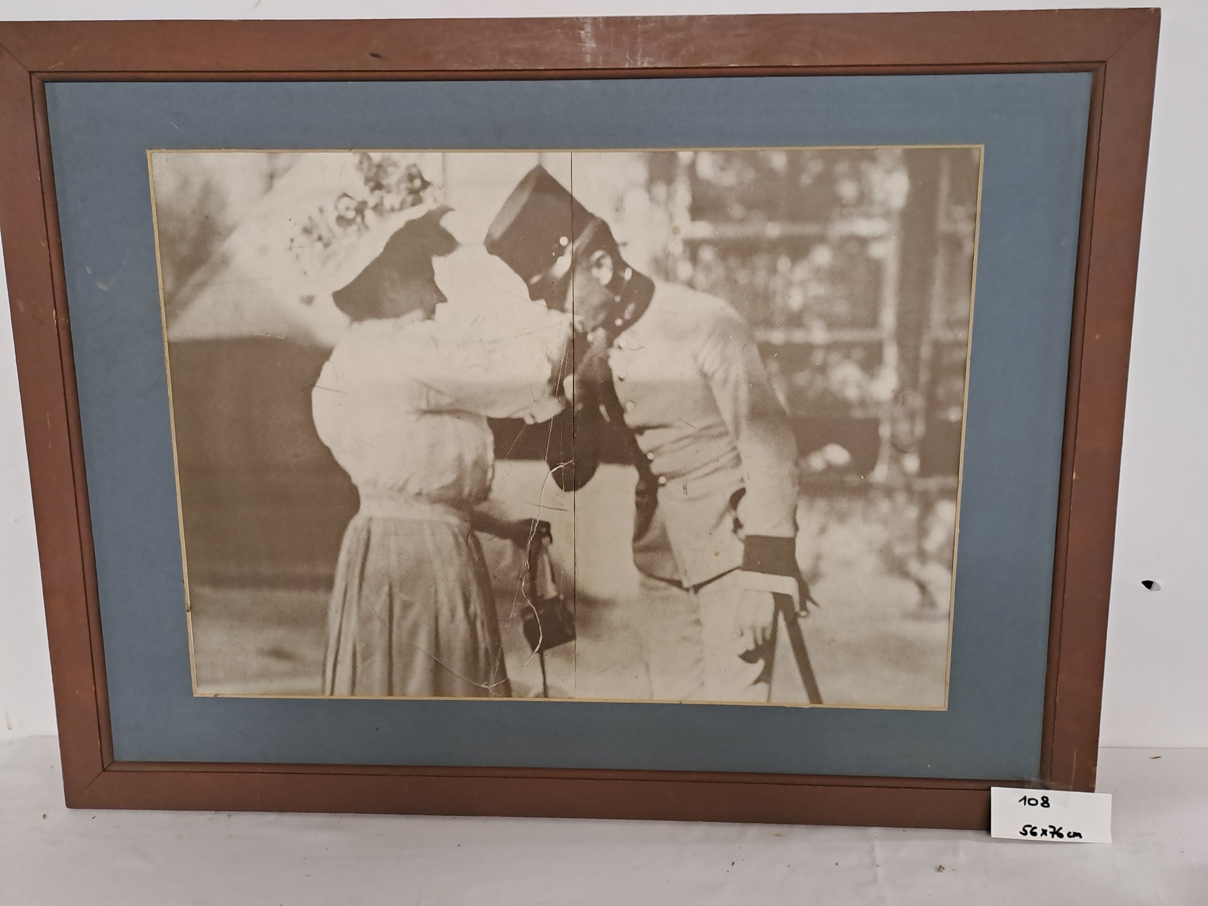 0108. Bild mit Rahmen