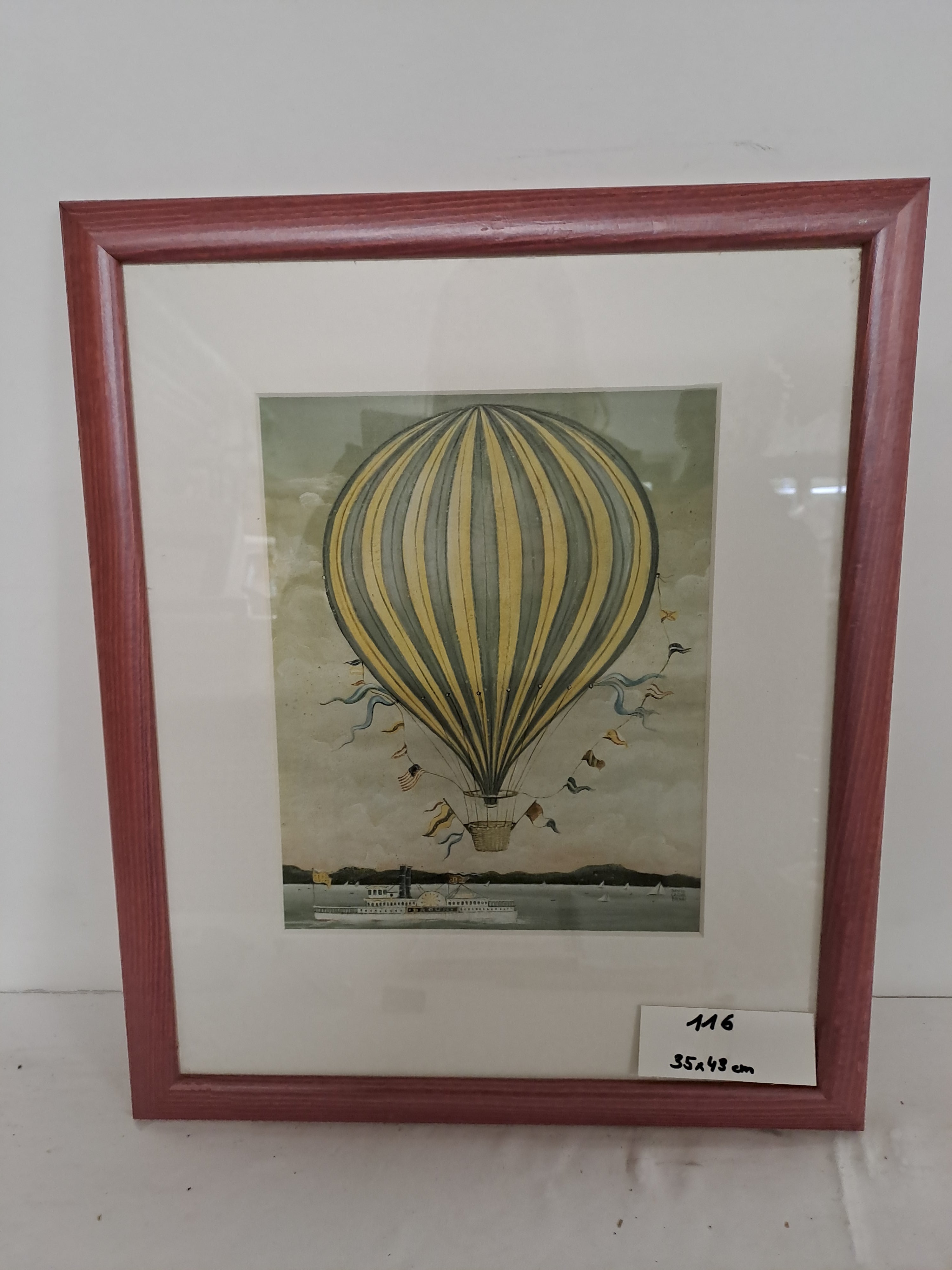 0116. Bild mit Rahmen