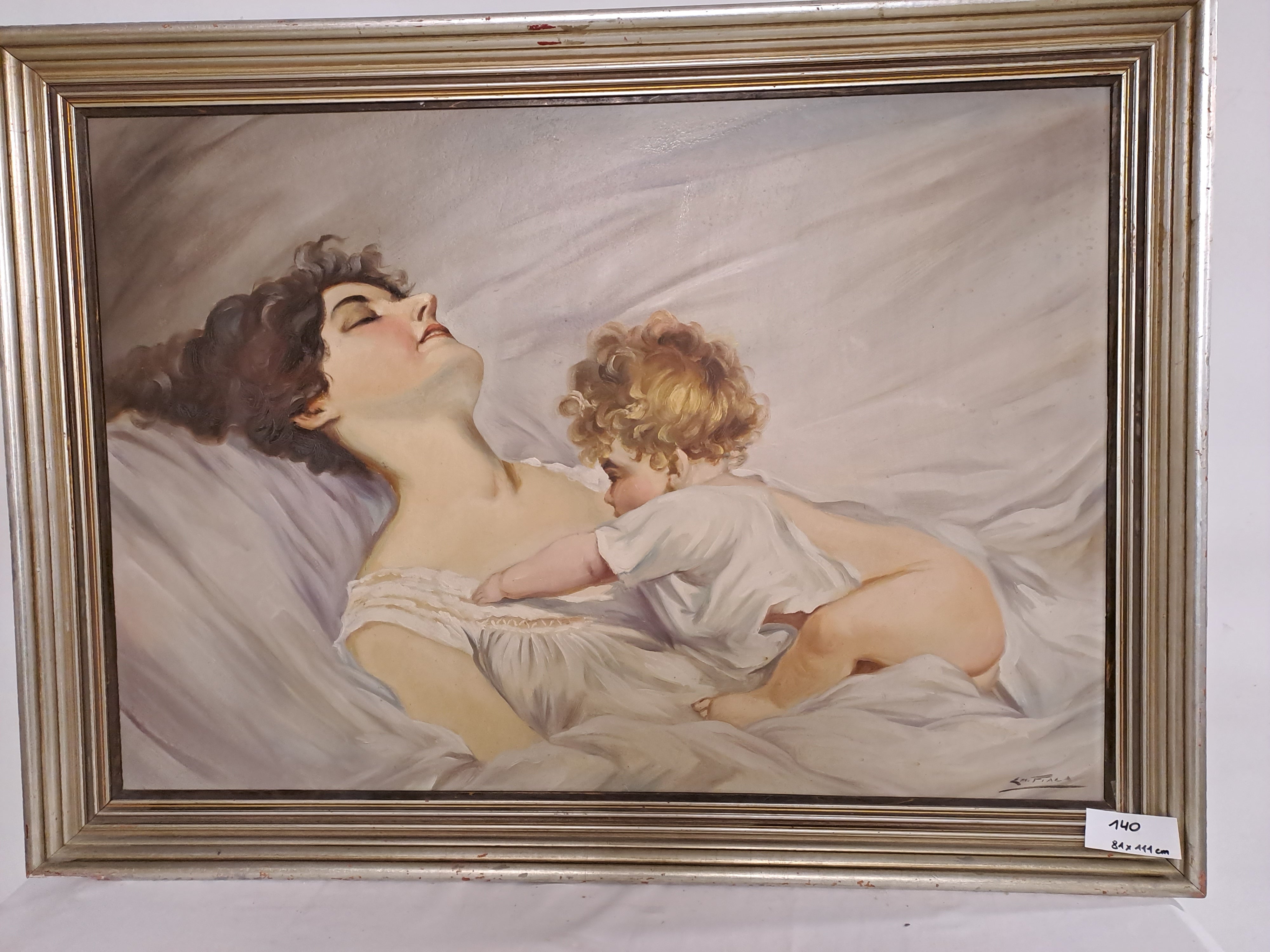 0140. Bild mit Rahmen