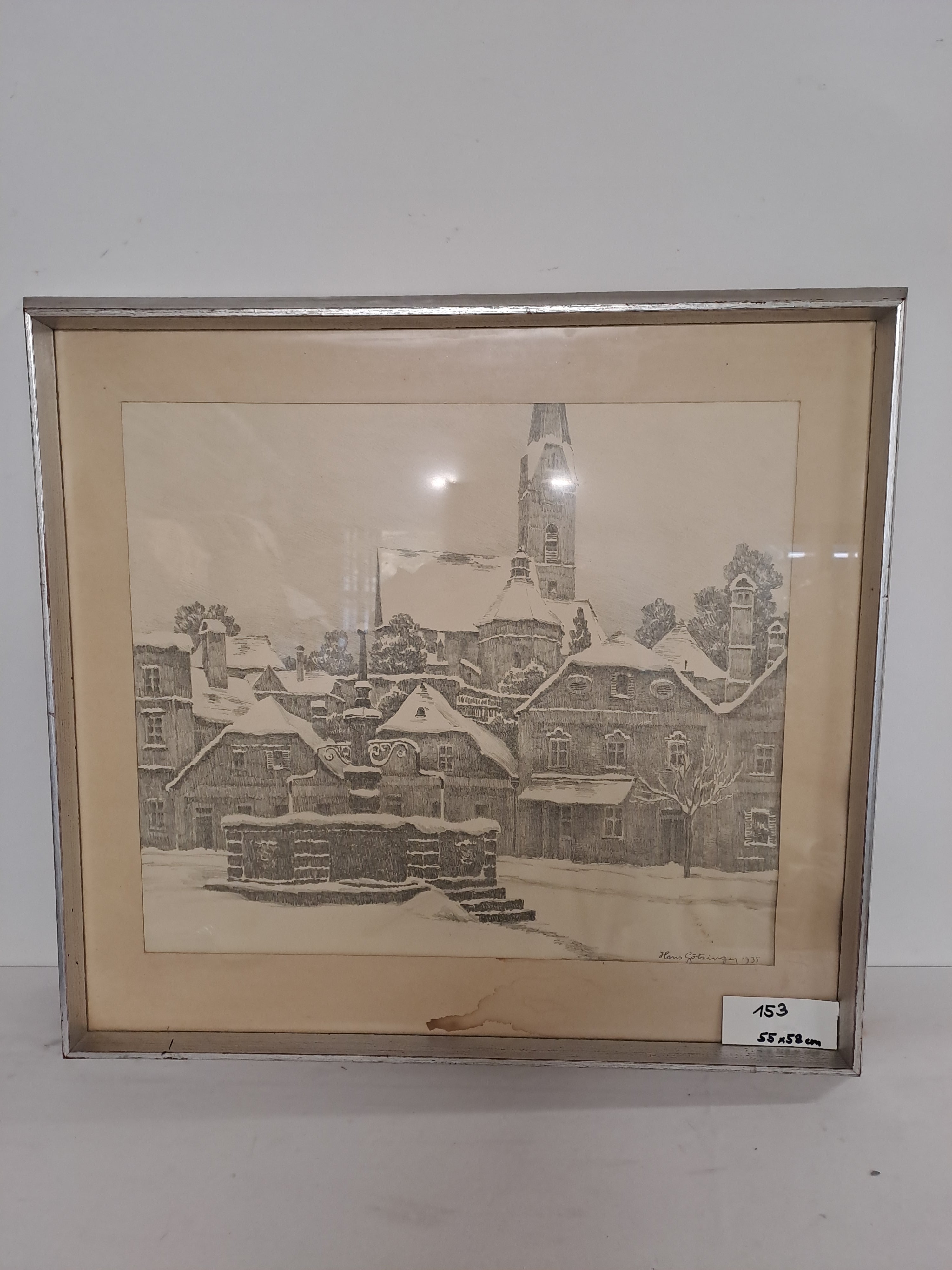 0153. Bild mit Rahmen