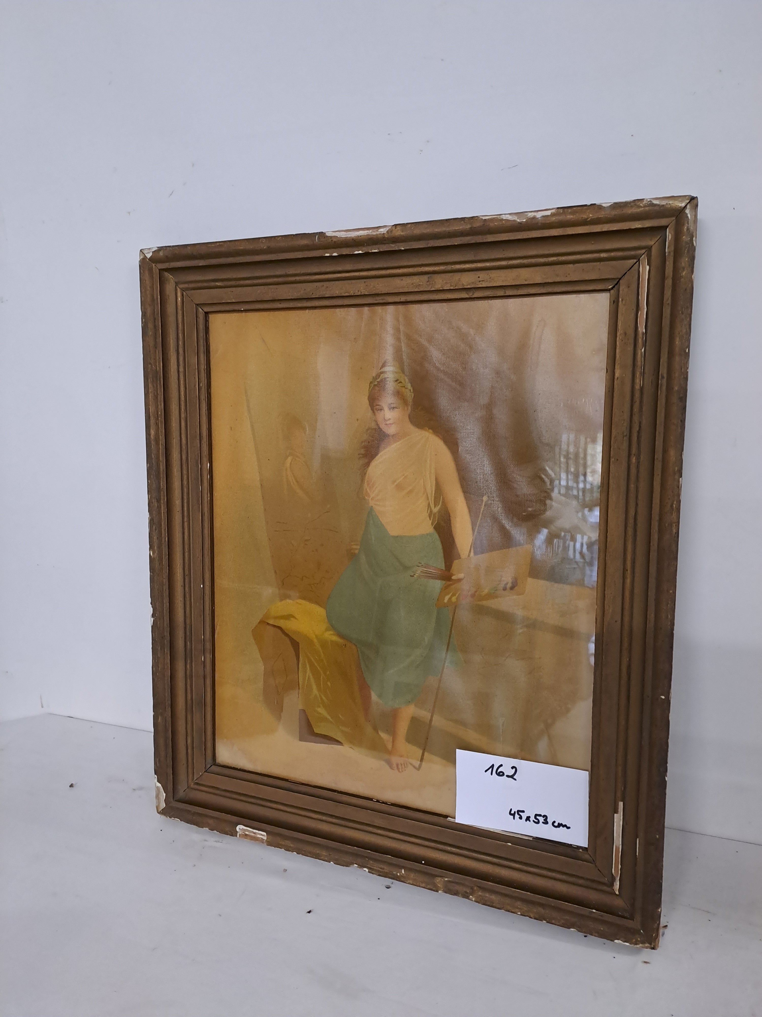 0162. Bild mit Rahmen