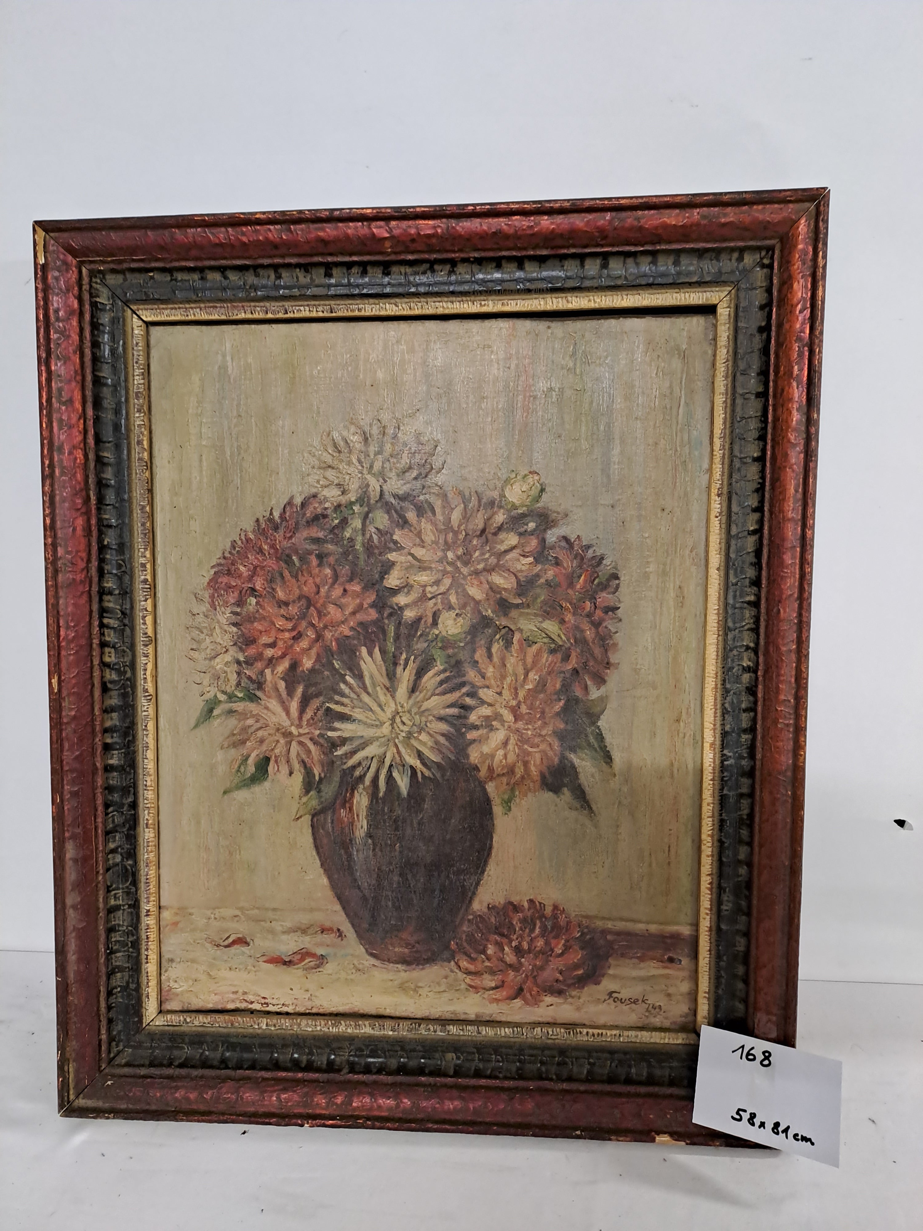 0168. Bild mit Rahmen