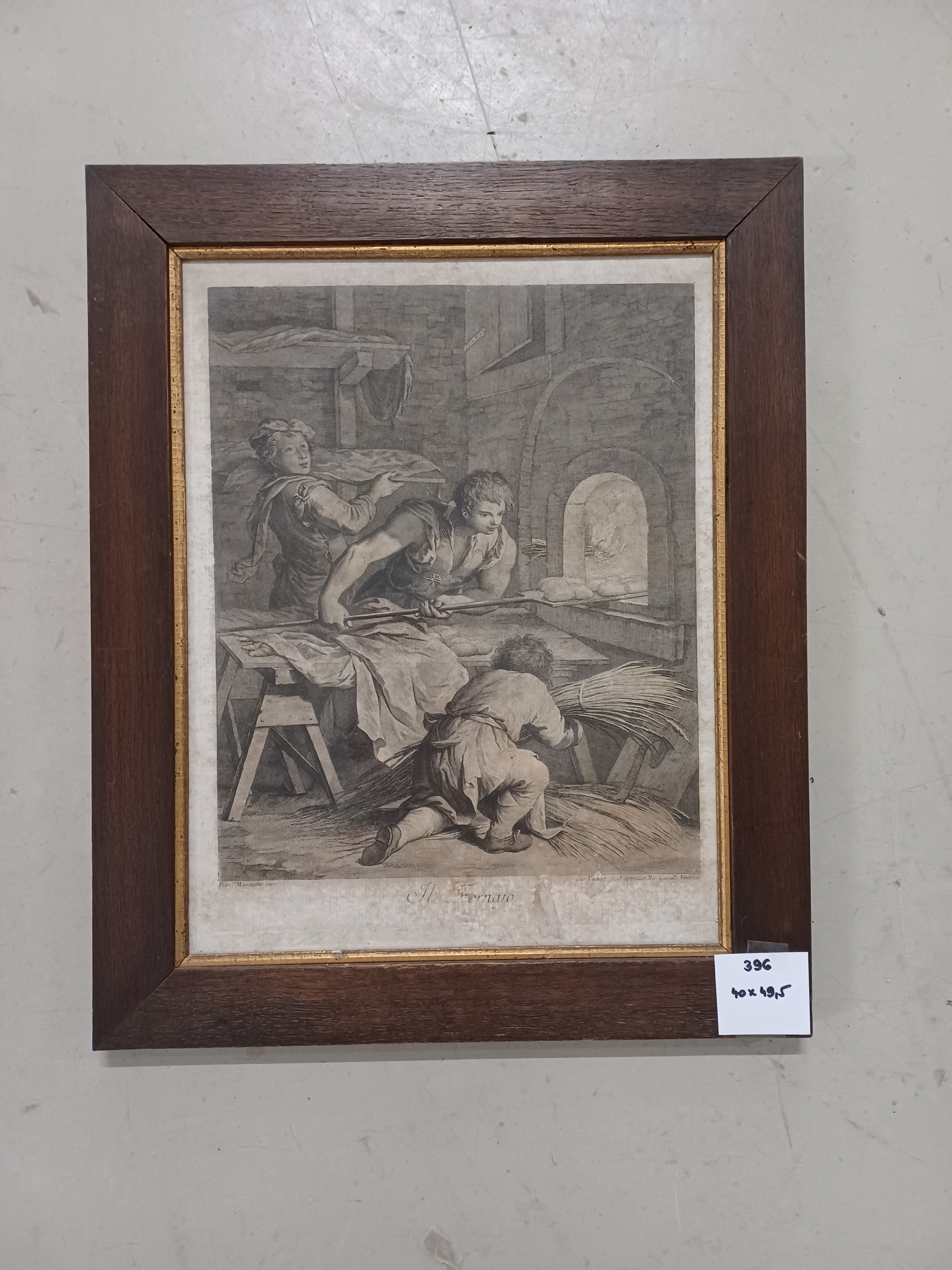 0396. Bild mit Rahmen