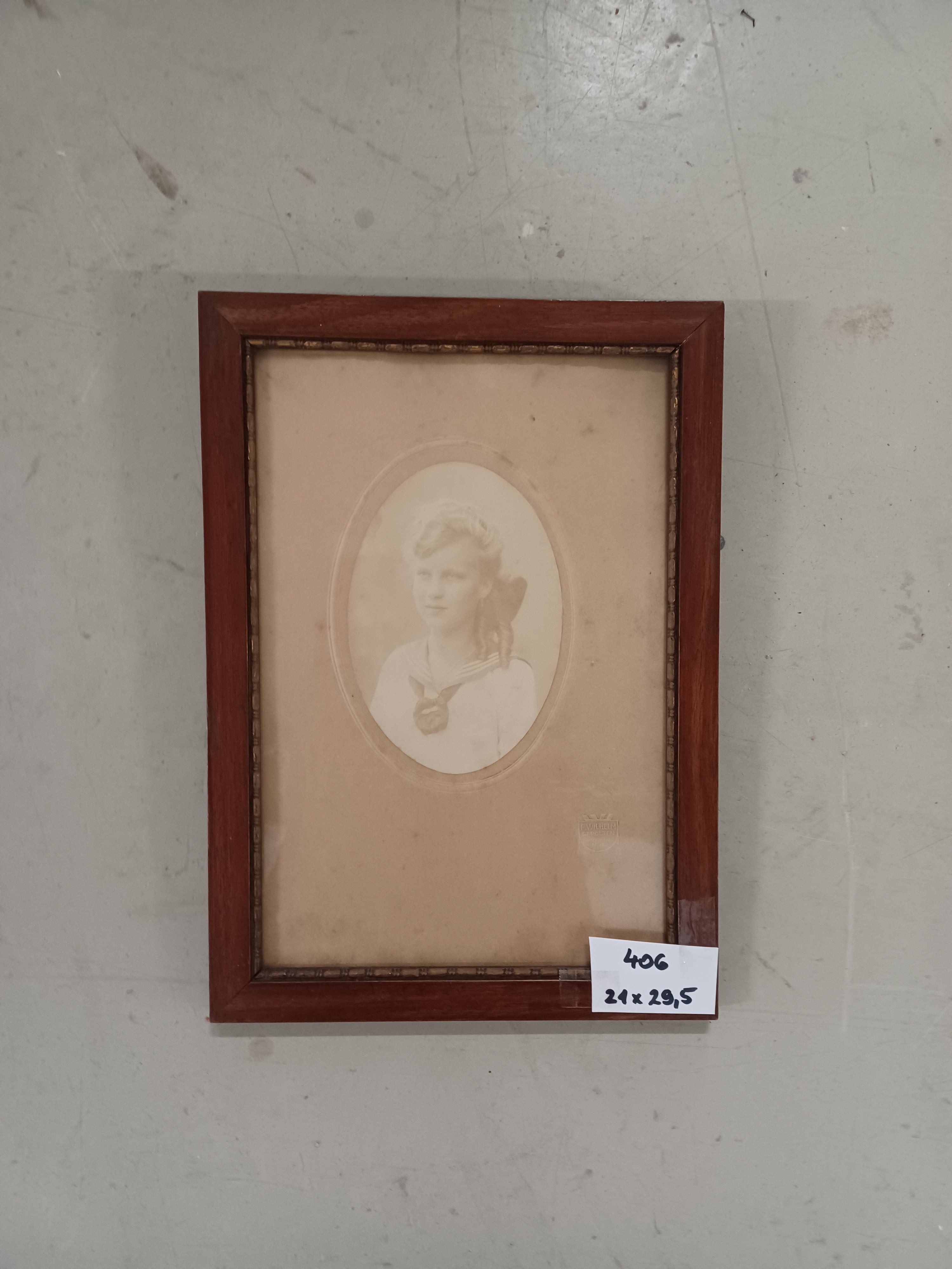 0406. Bild mit Rahmen