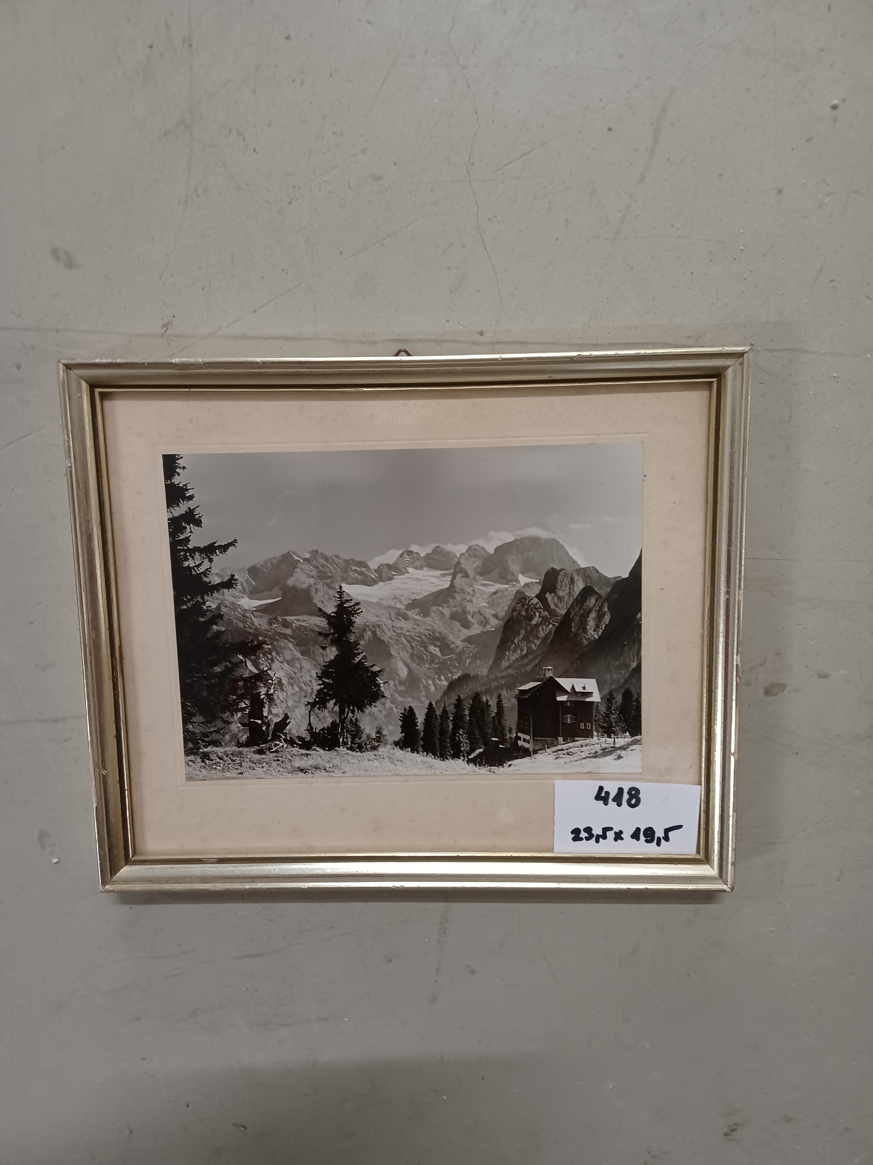 0418.  Bild mit Rahmen