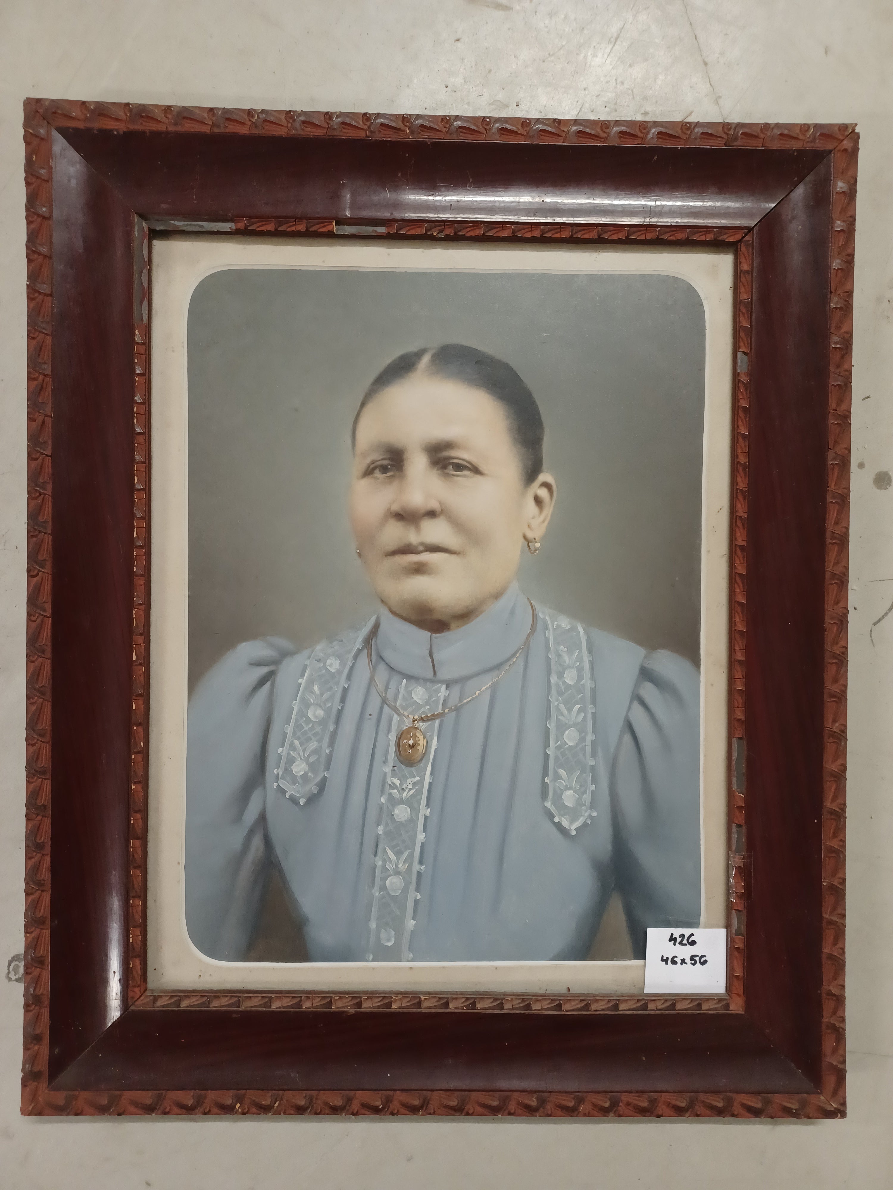 0426.  Bild mit Rahmen