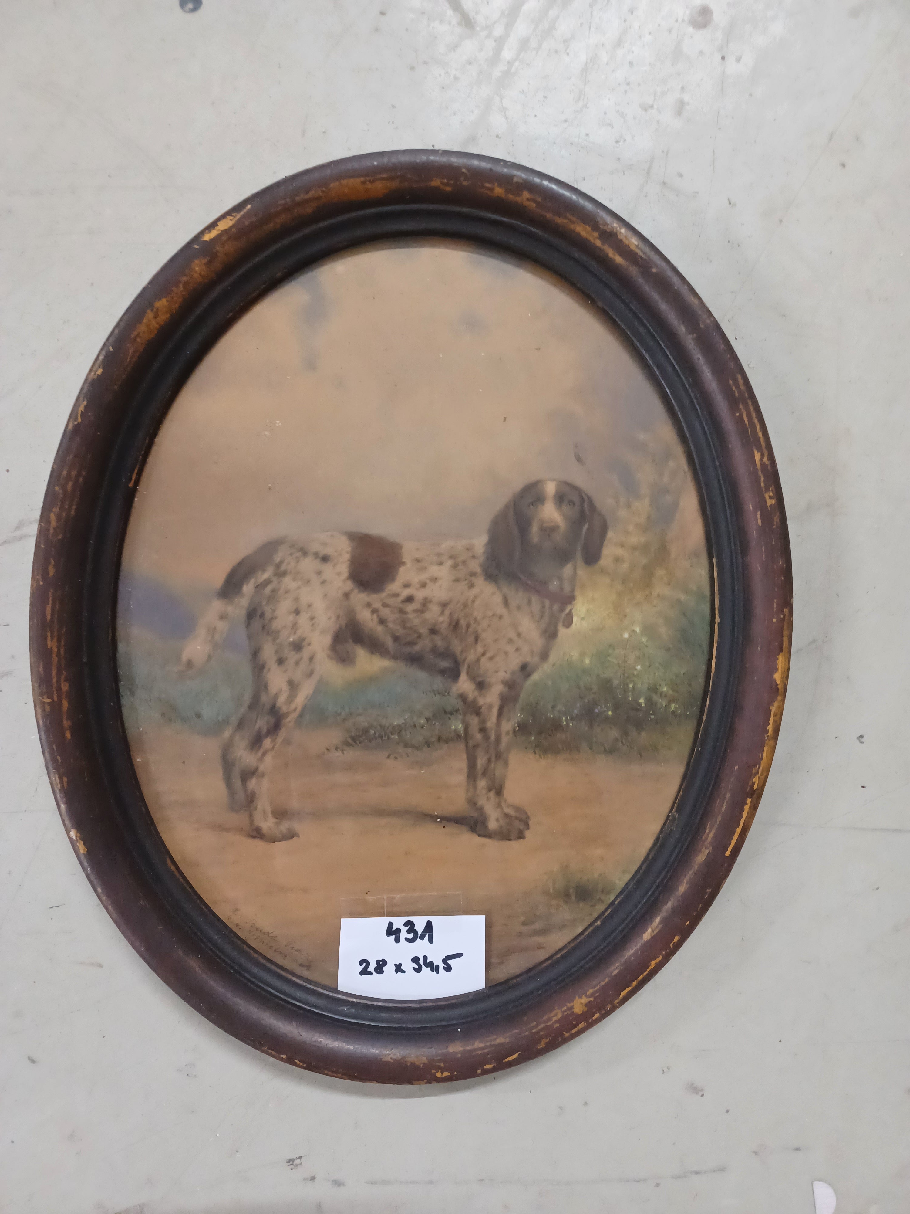 0431. Bild mit Rahmen