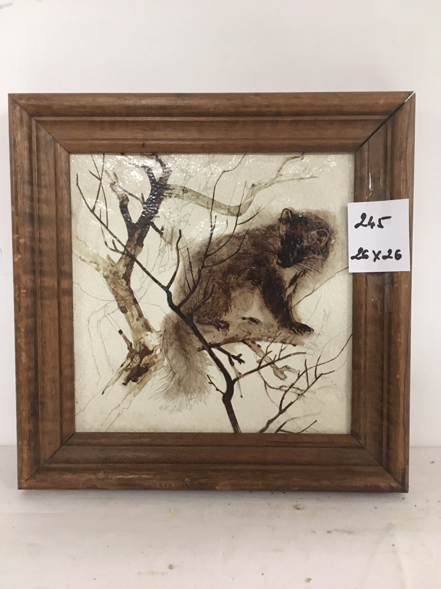 0245. Bild mit Rahmen