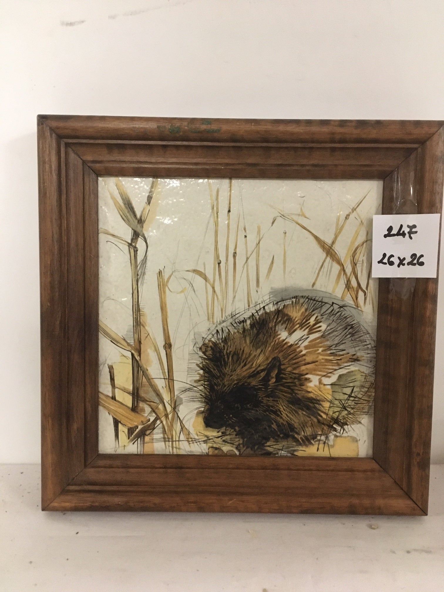 0247. Bild mit Rahmen