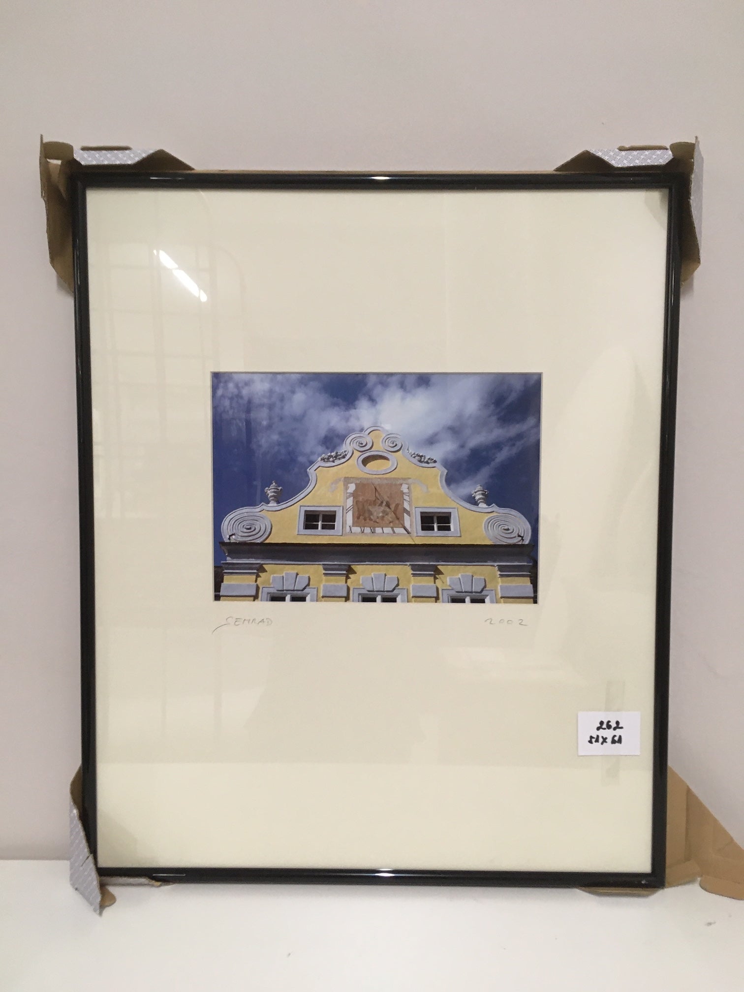 0262. Bild mit Rahmen