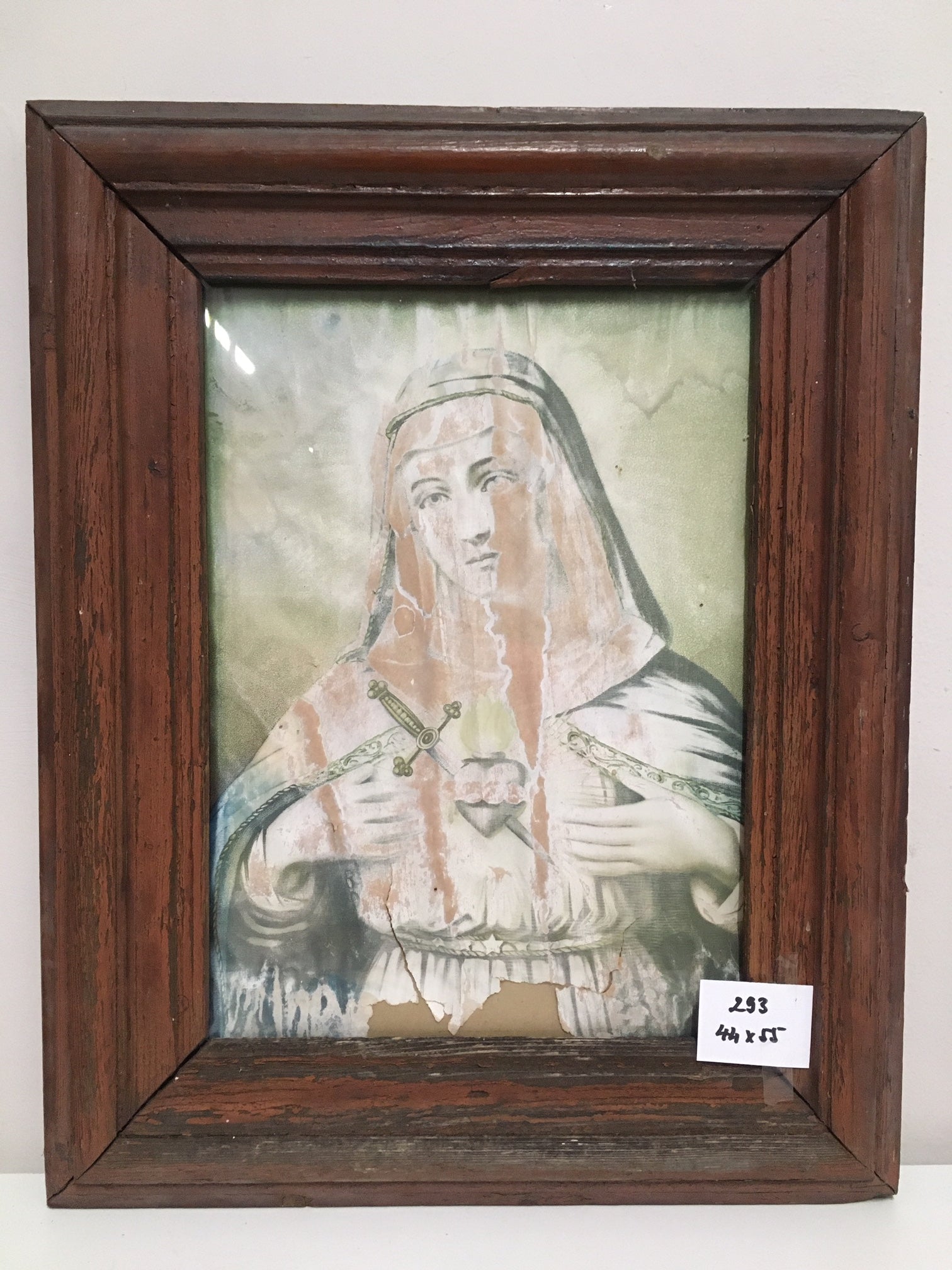 0293. Bild mit Rahmen