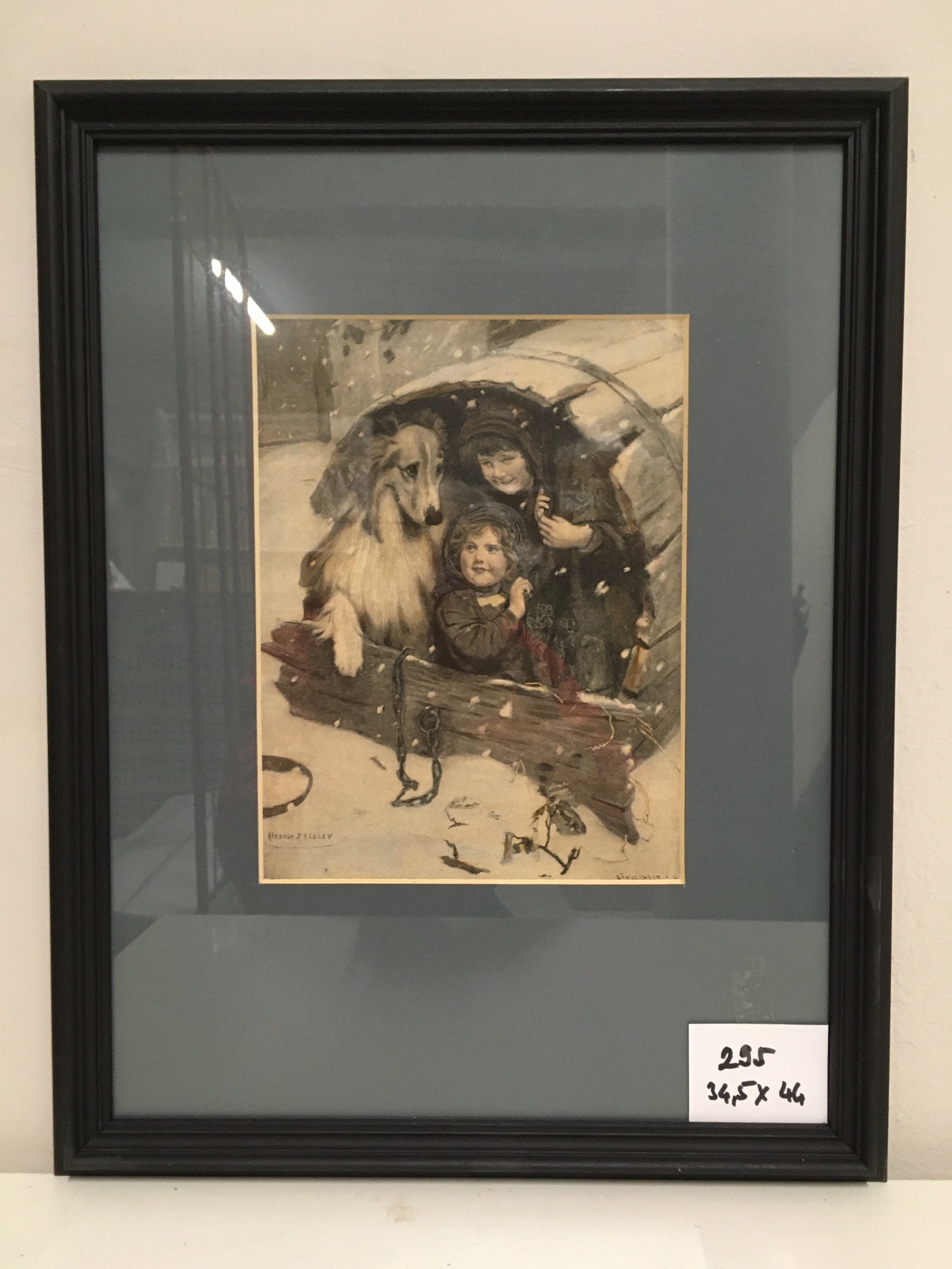 0295. Bild mit Rahmen