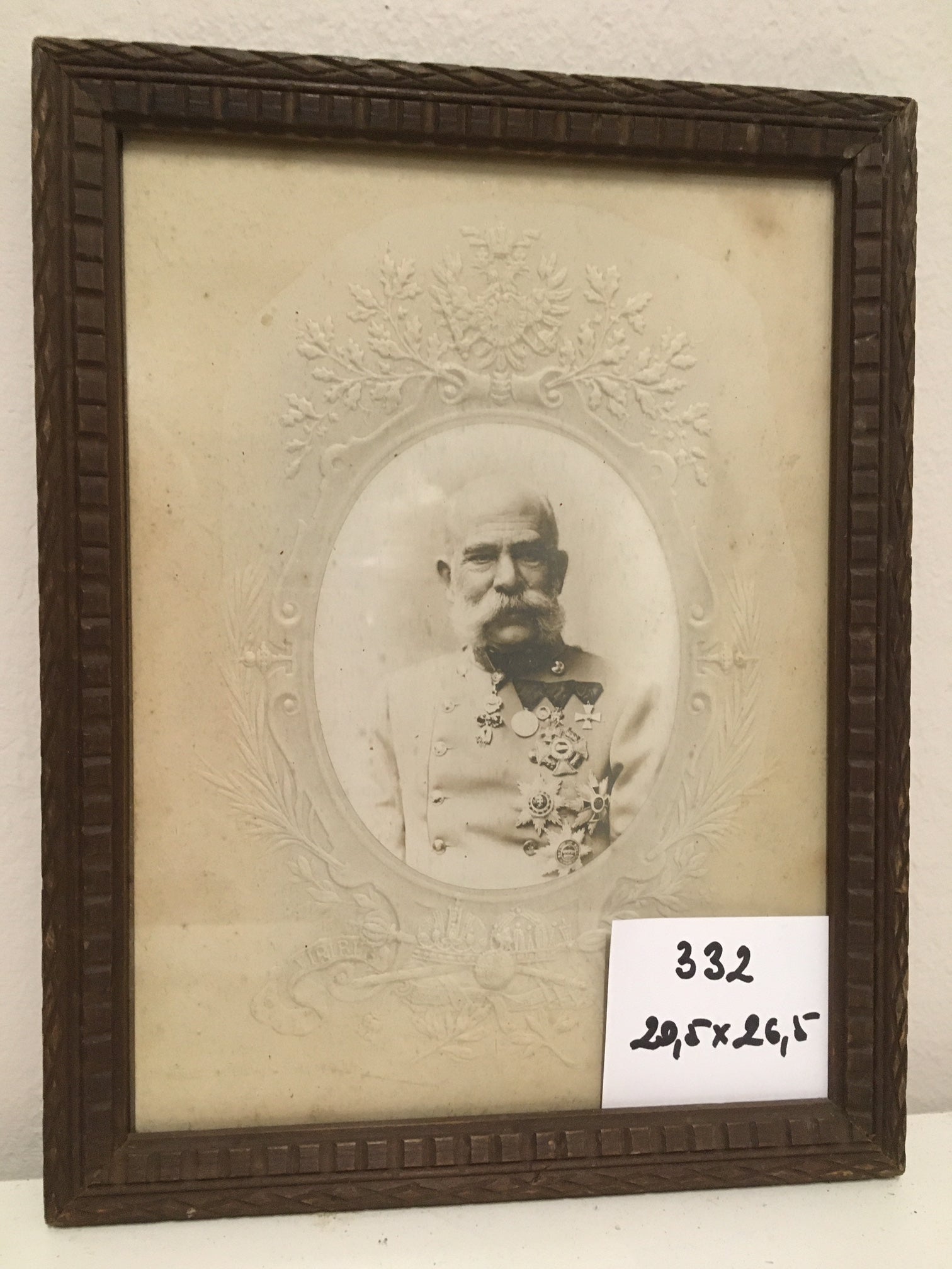 0332. Bild mit Rahmen