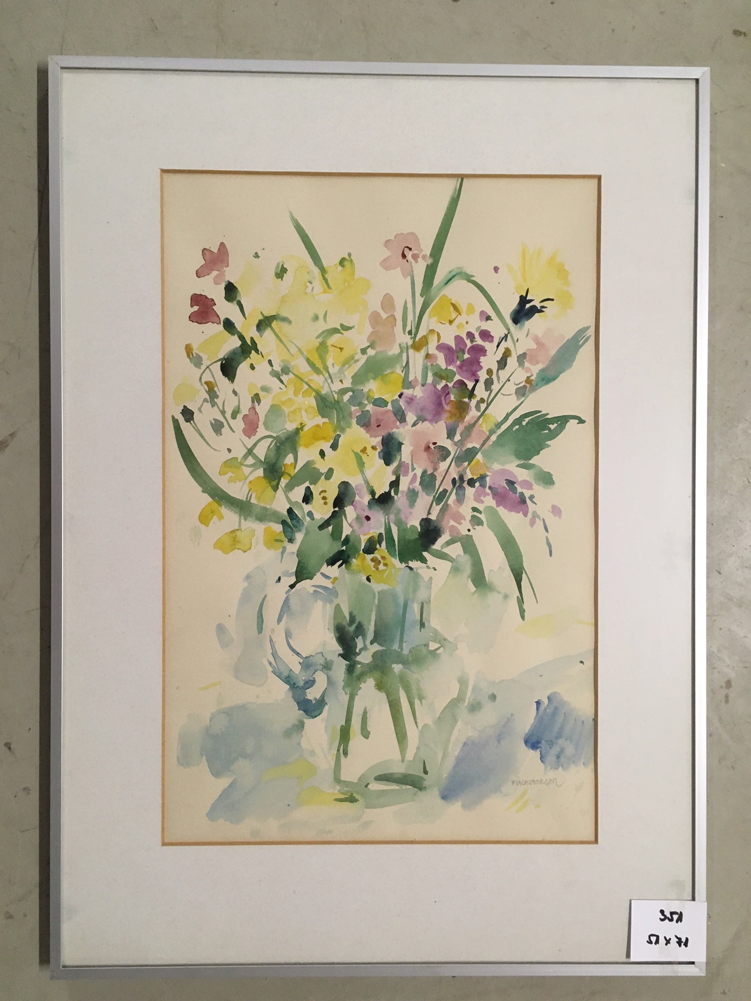 0351. Bild mit Rahmen