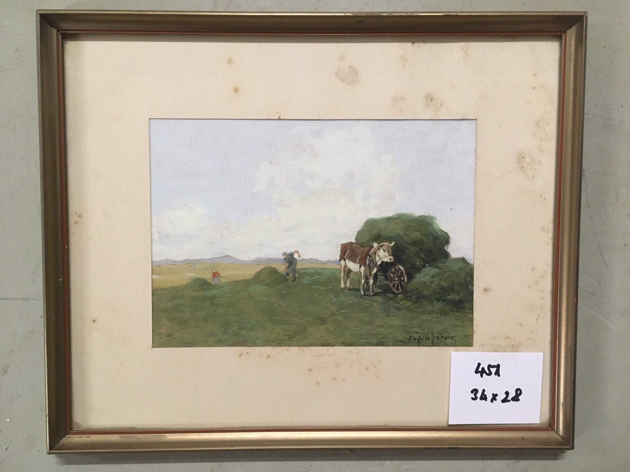 0451. Bild mit Rahmen