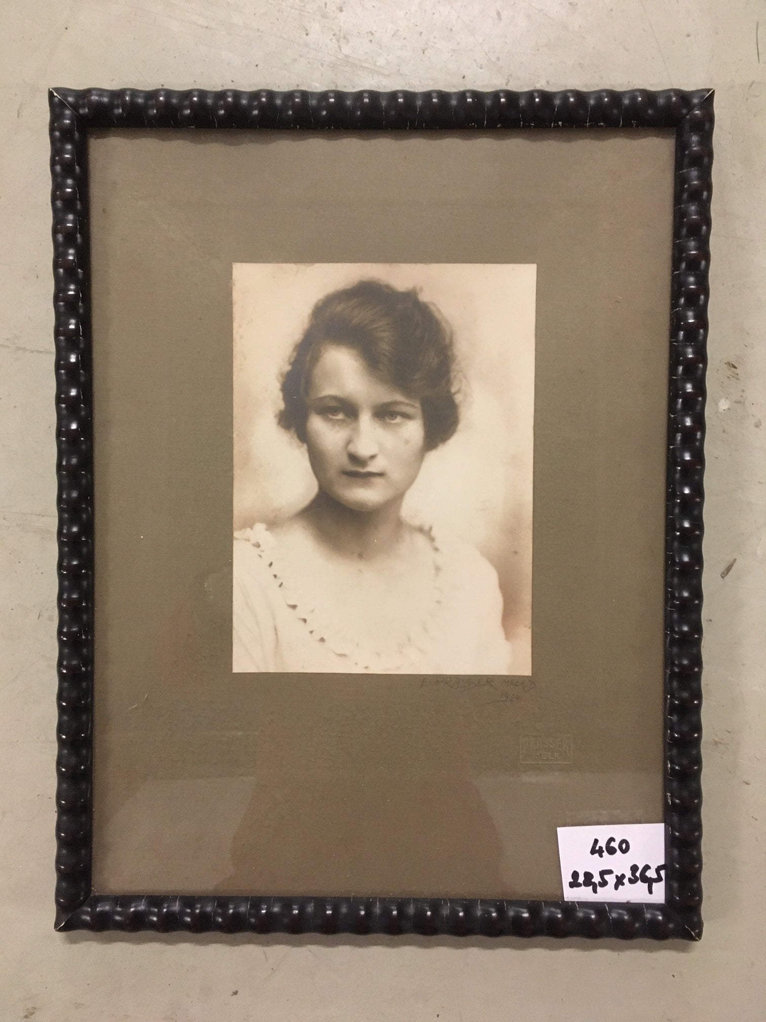 0460. Bild mit Rahmen