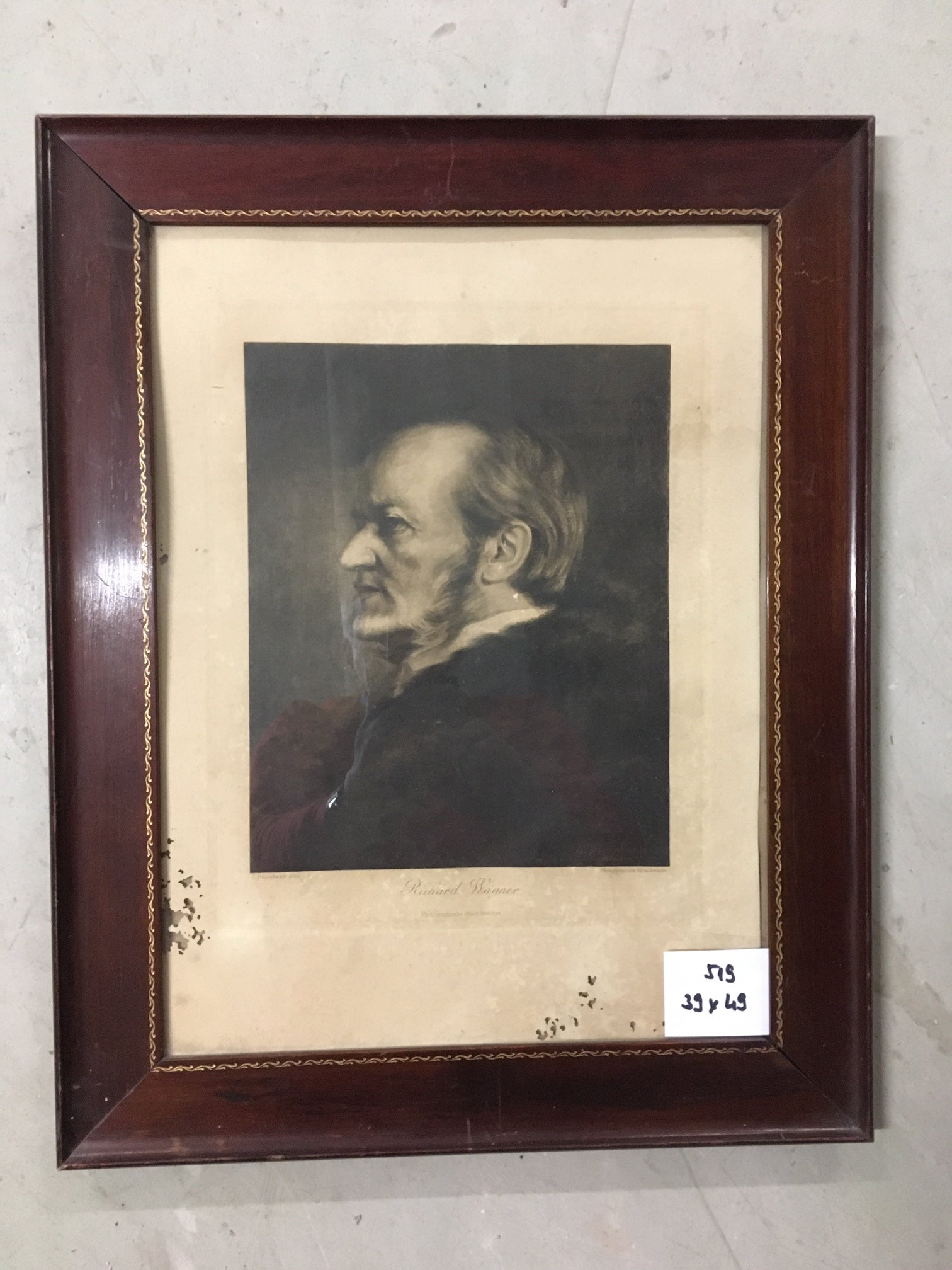 0519. Bild mit Rahmen